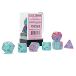 Gel Green Pink Gemini Dice Set