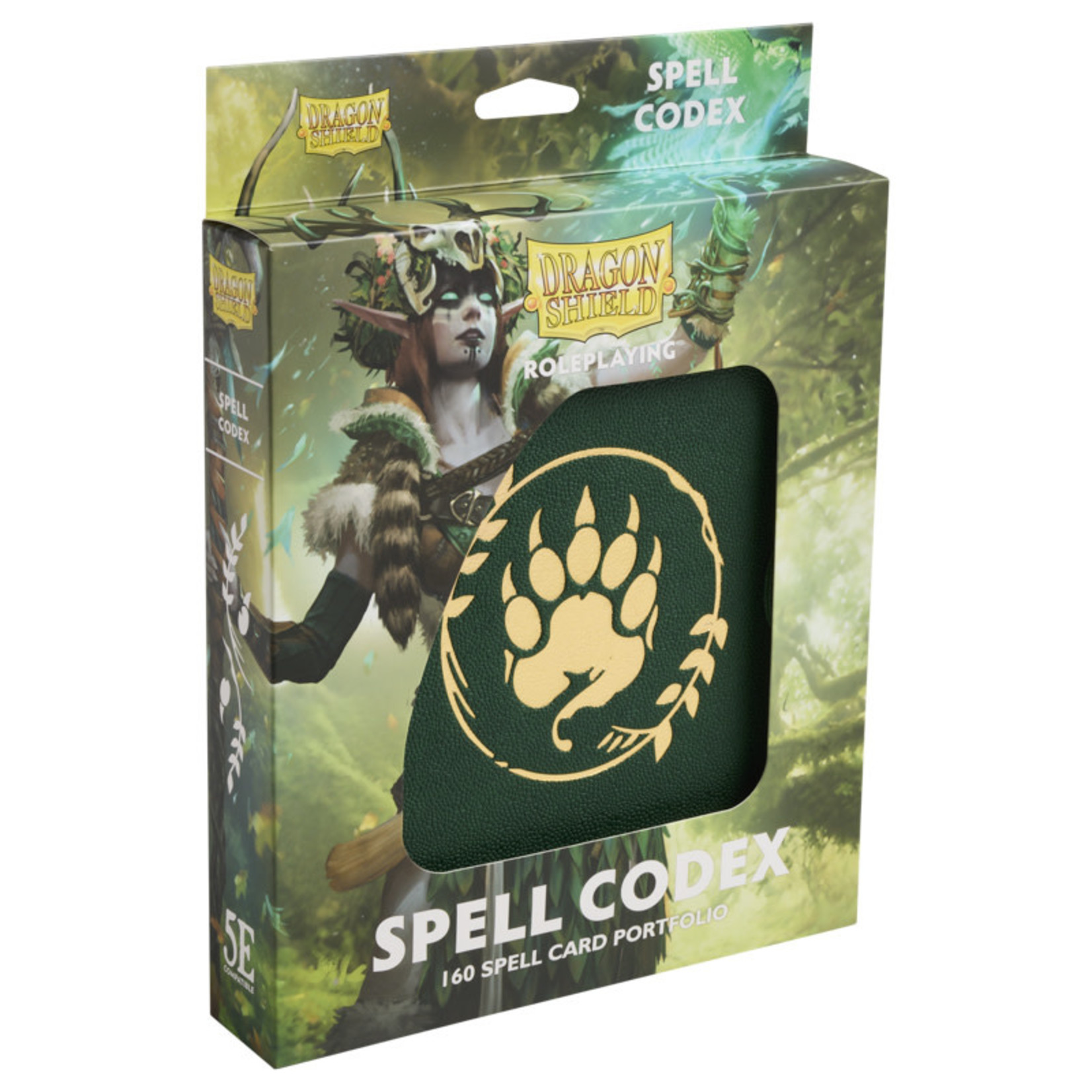 Dragon Shield Dragon Shield RPG Spell Codex Forest Green