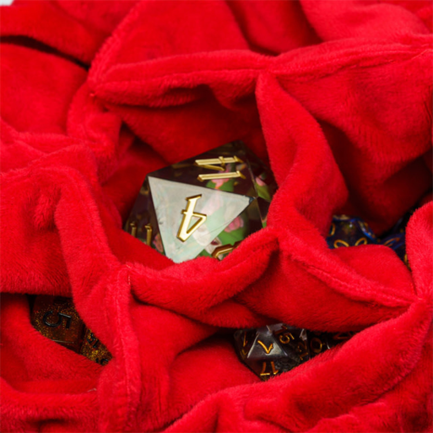 Goblin Dice Black & Red D20 Dice Bag