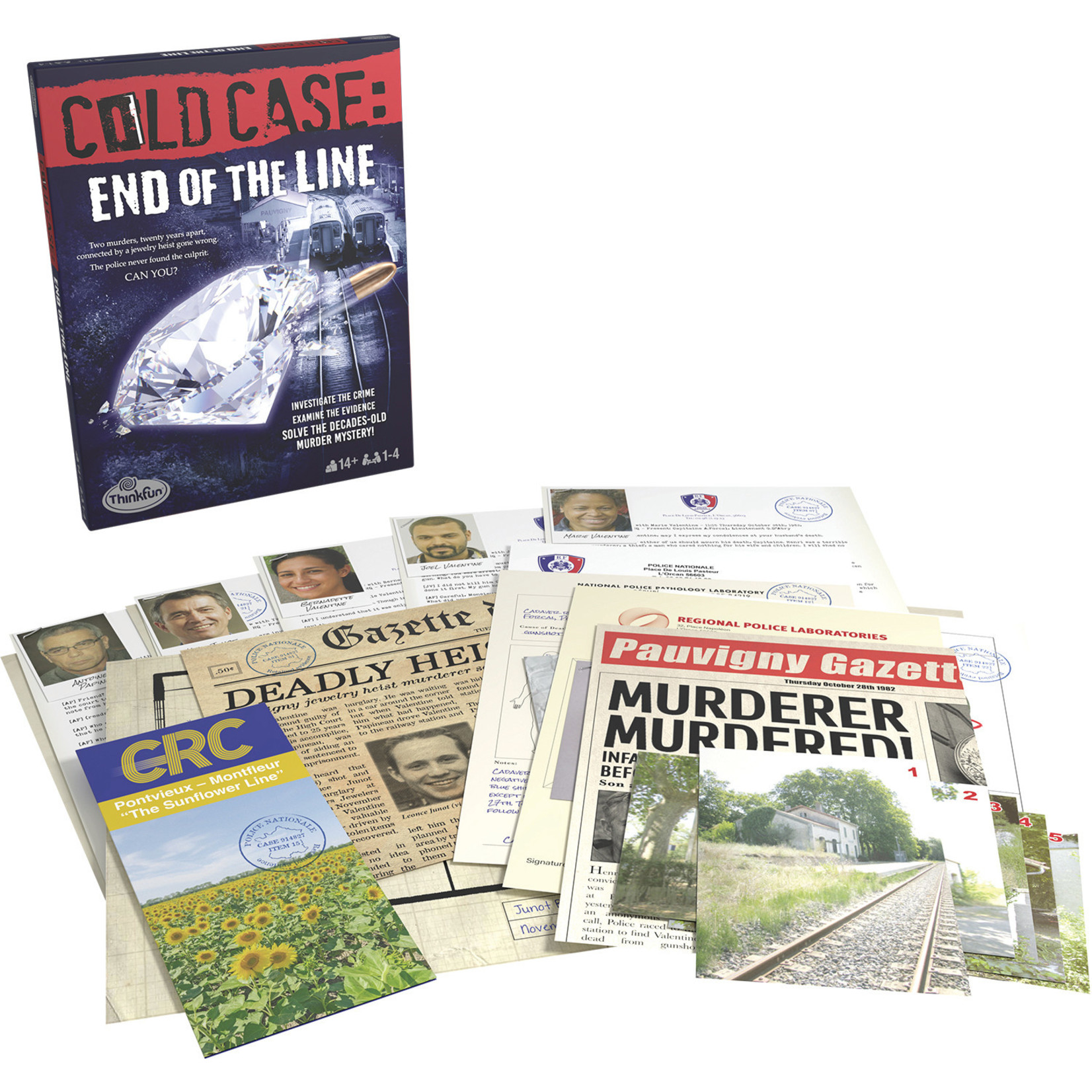 Think Fun Cold Case End of the Line