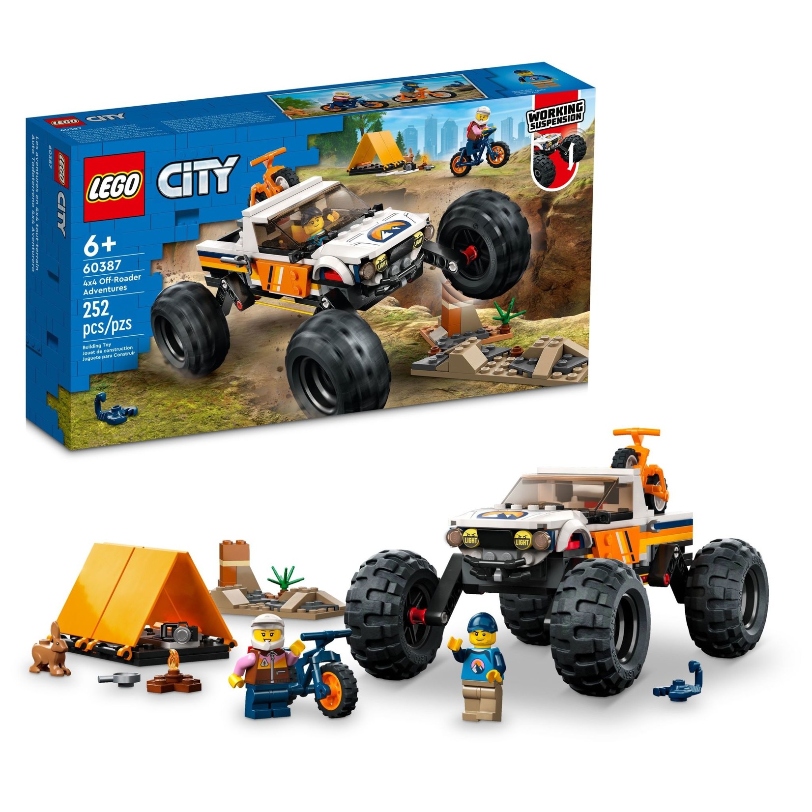 LEGO 60387 LEGO® City 4x4 Off-Roader Adventures