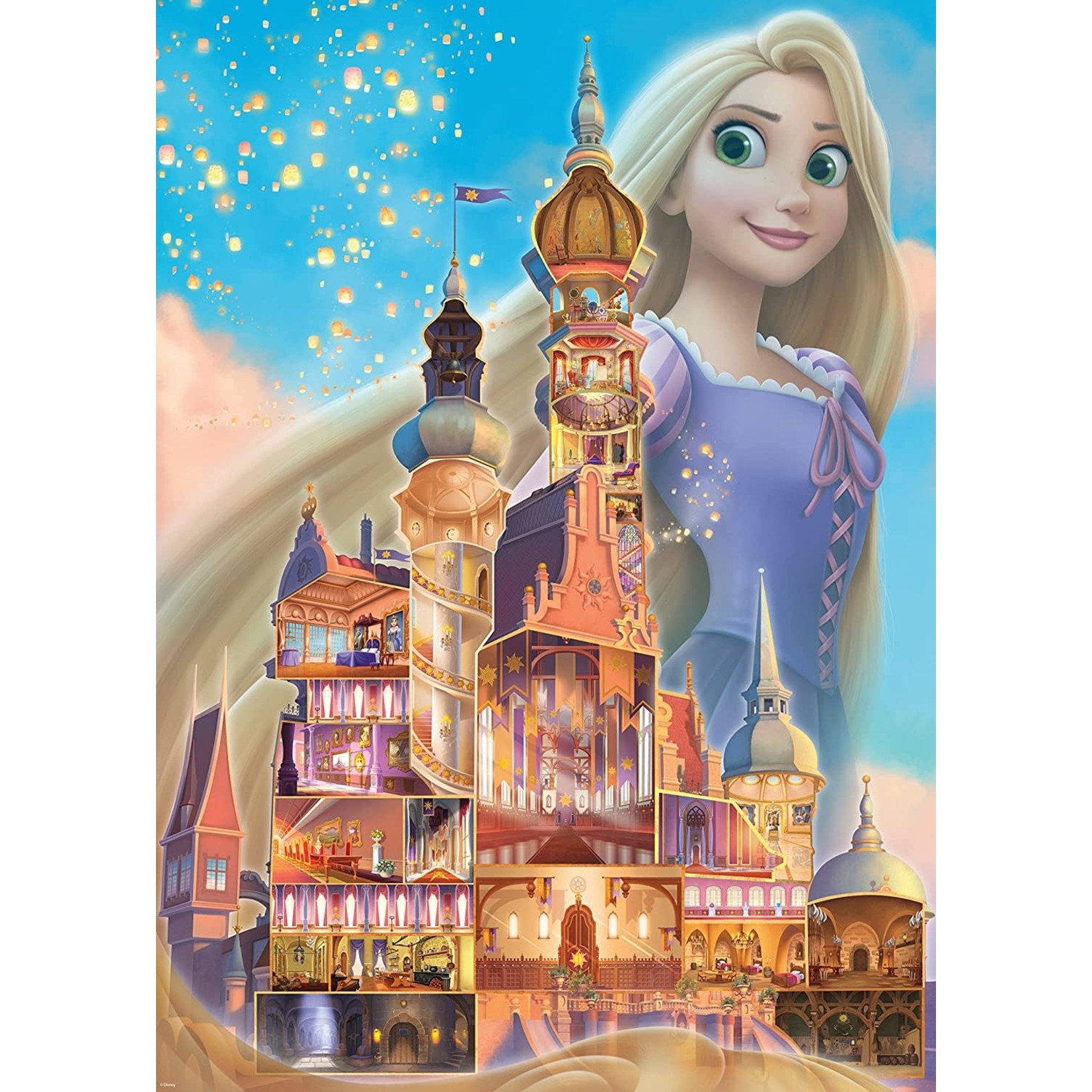 Ravensburger Disney Tangled Castle Rapunzel