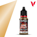 Vallejo Game Color Metal Glorious Gold