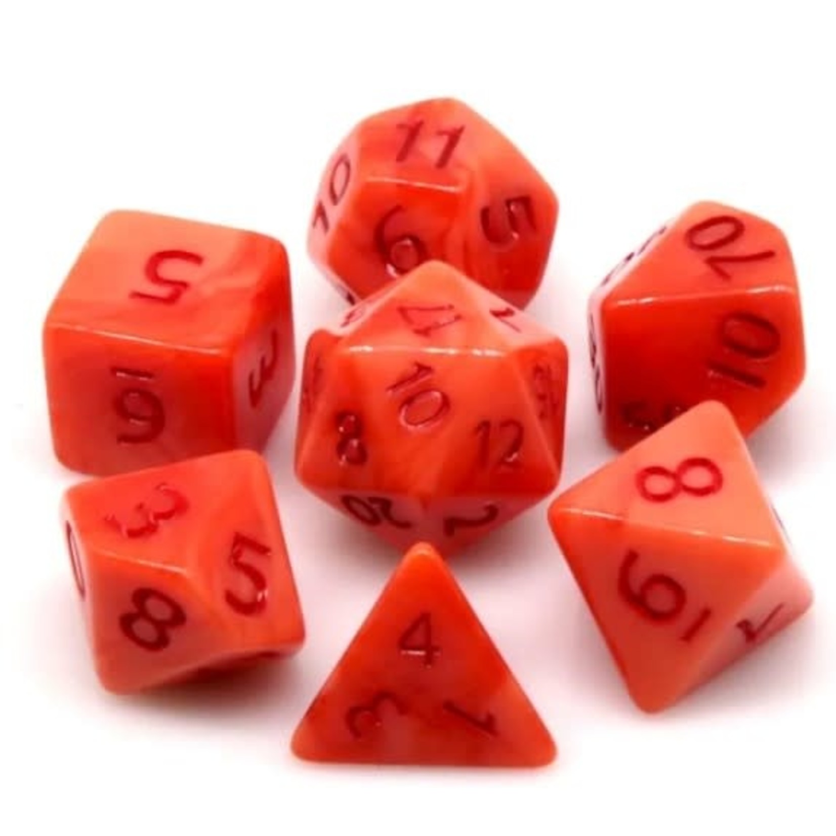 Goblin Dice Nectarine Dice Set