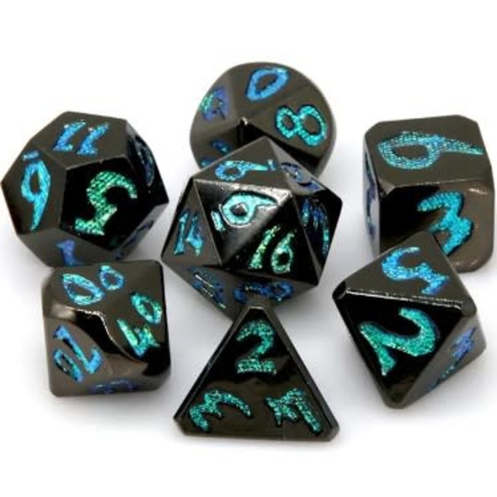 Goblin Dice Loch Ness Metal Dice Set