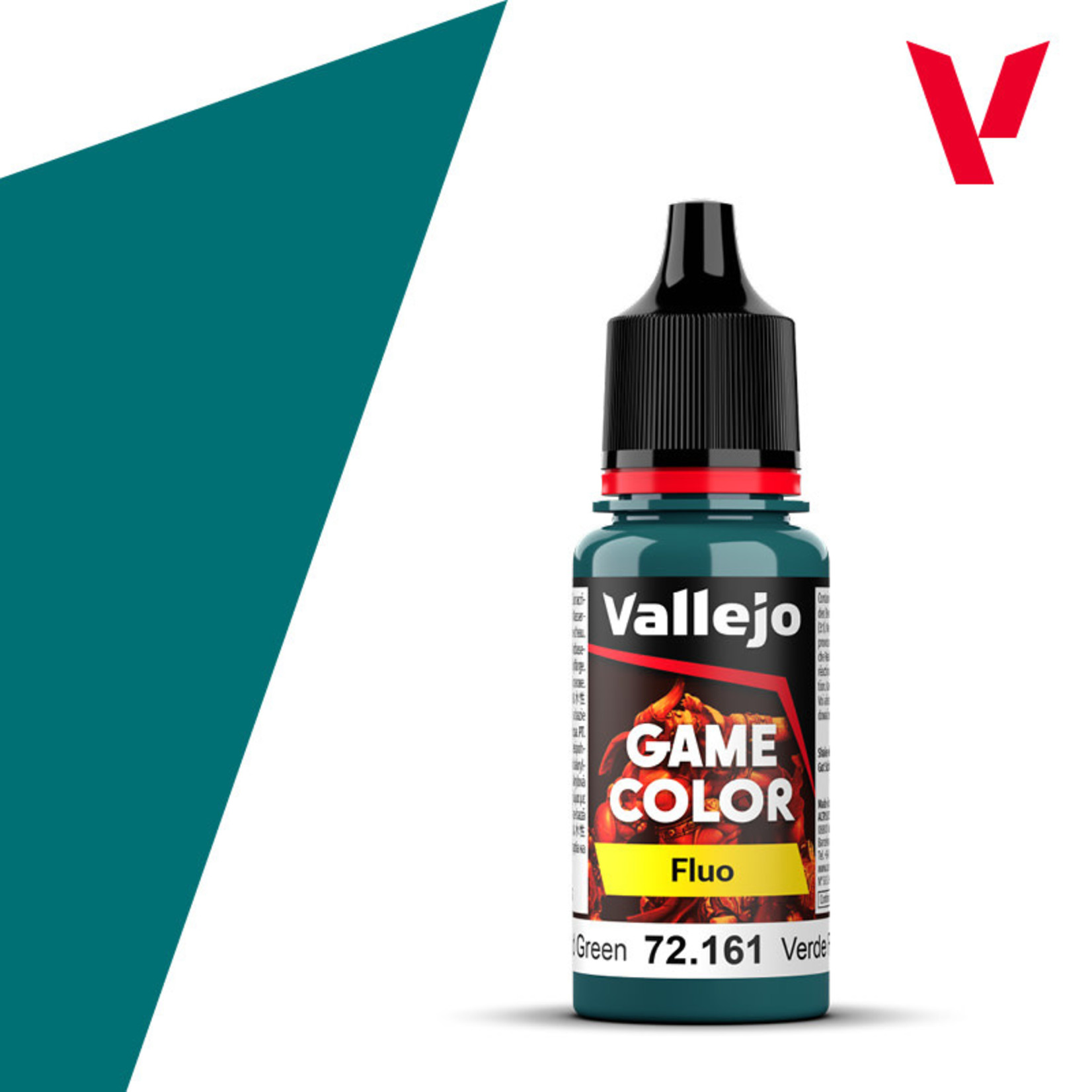 Vallejo Game Color Fluorescent Cold Green