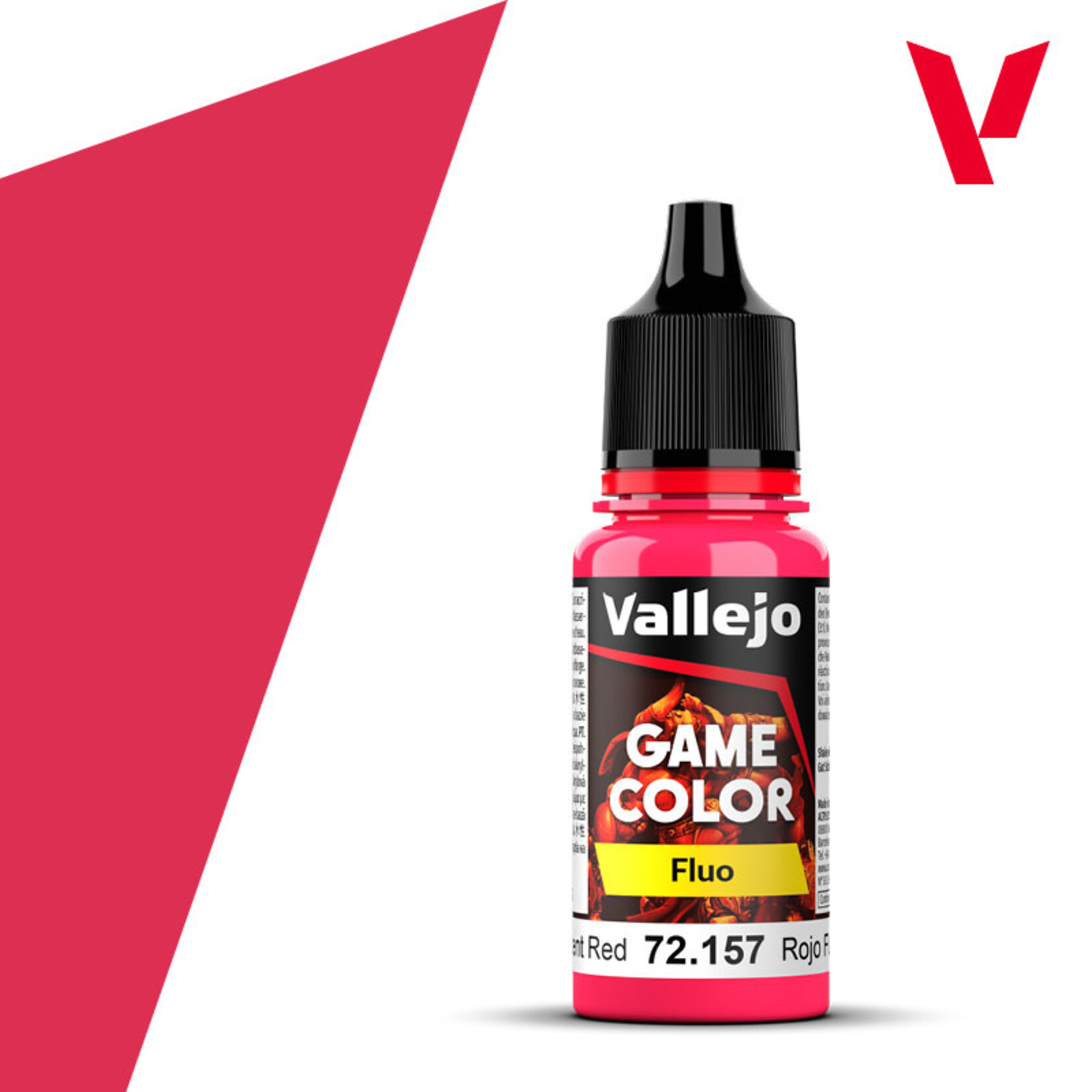 Vallejo Game Color Fluorescent Red