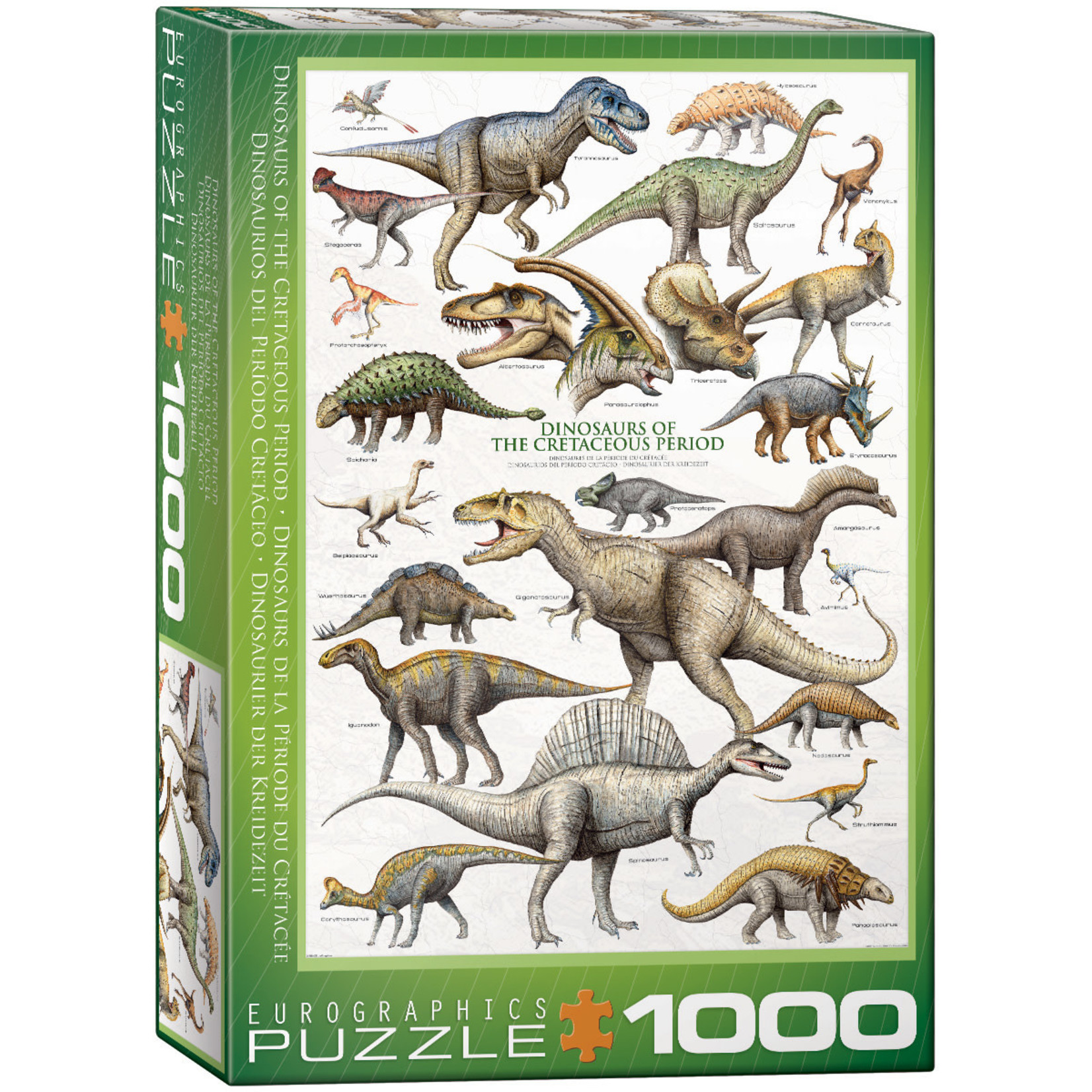 Eurographics Dinosaurs of the Cretaceous Period