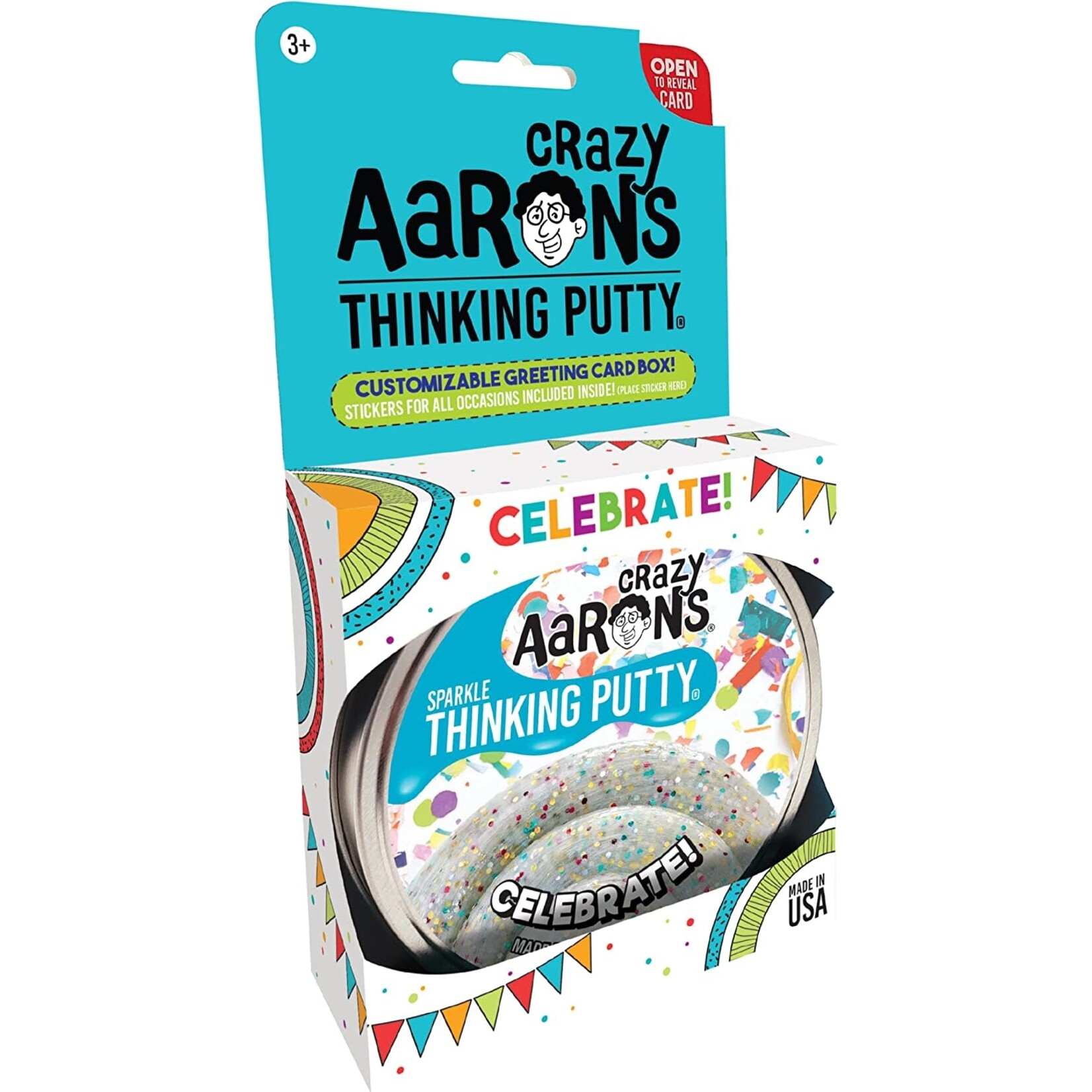 Crazy Aaron's Thinking Putty Celebrate! Thinking Putty