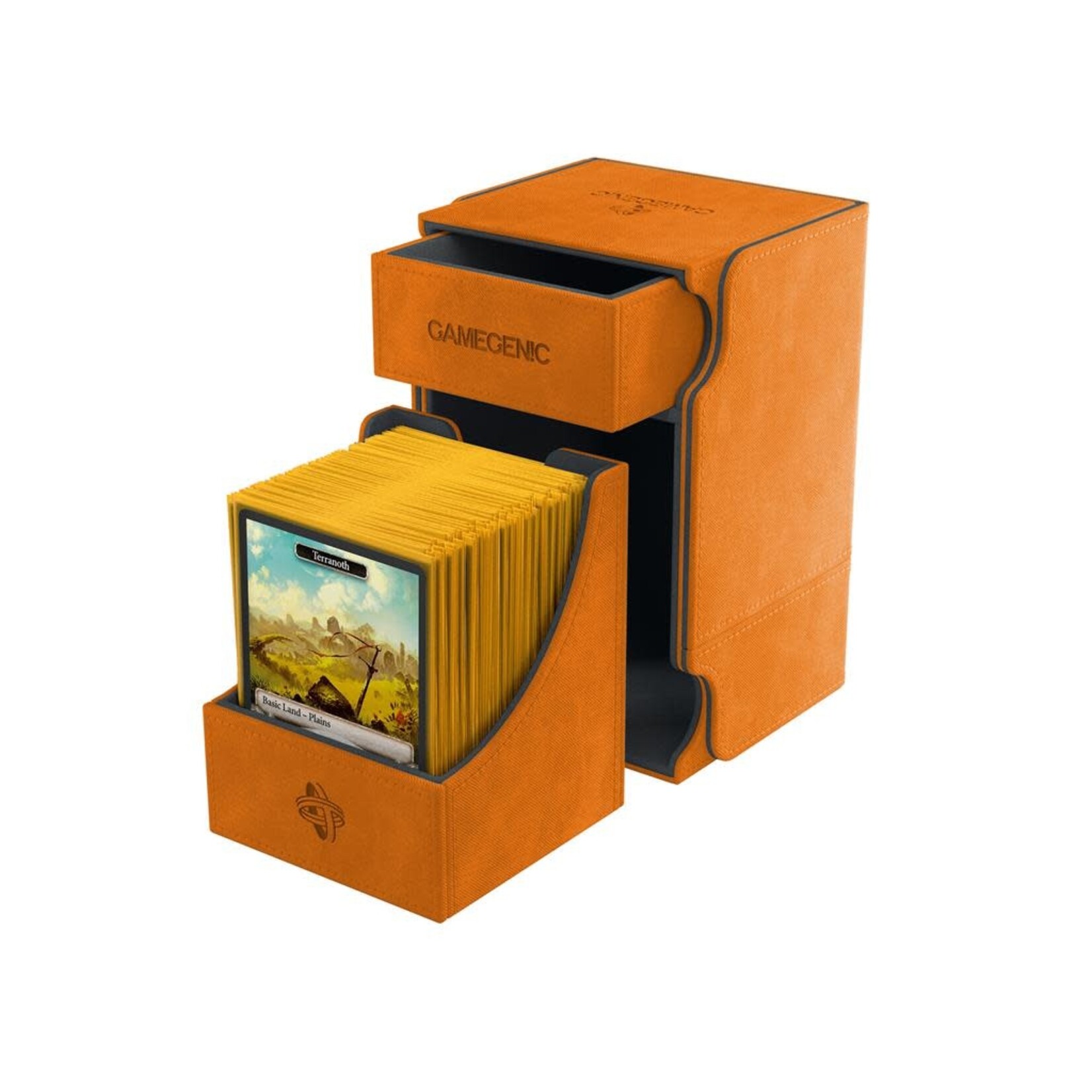 Gamegenic Watchtower 100+ Deck Box Orange