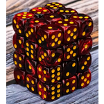 Goblin Dice Bloodstone 12mm D6 Block (36)