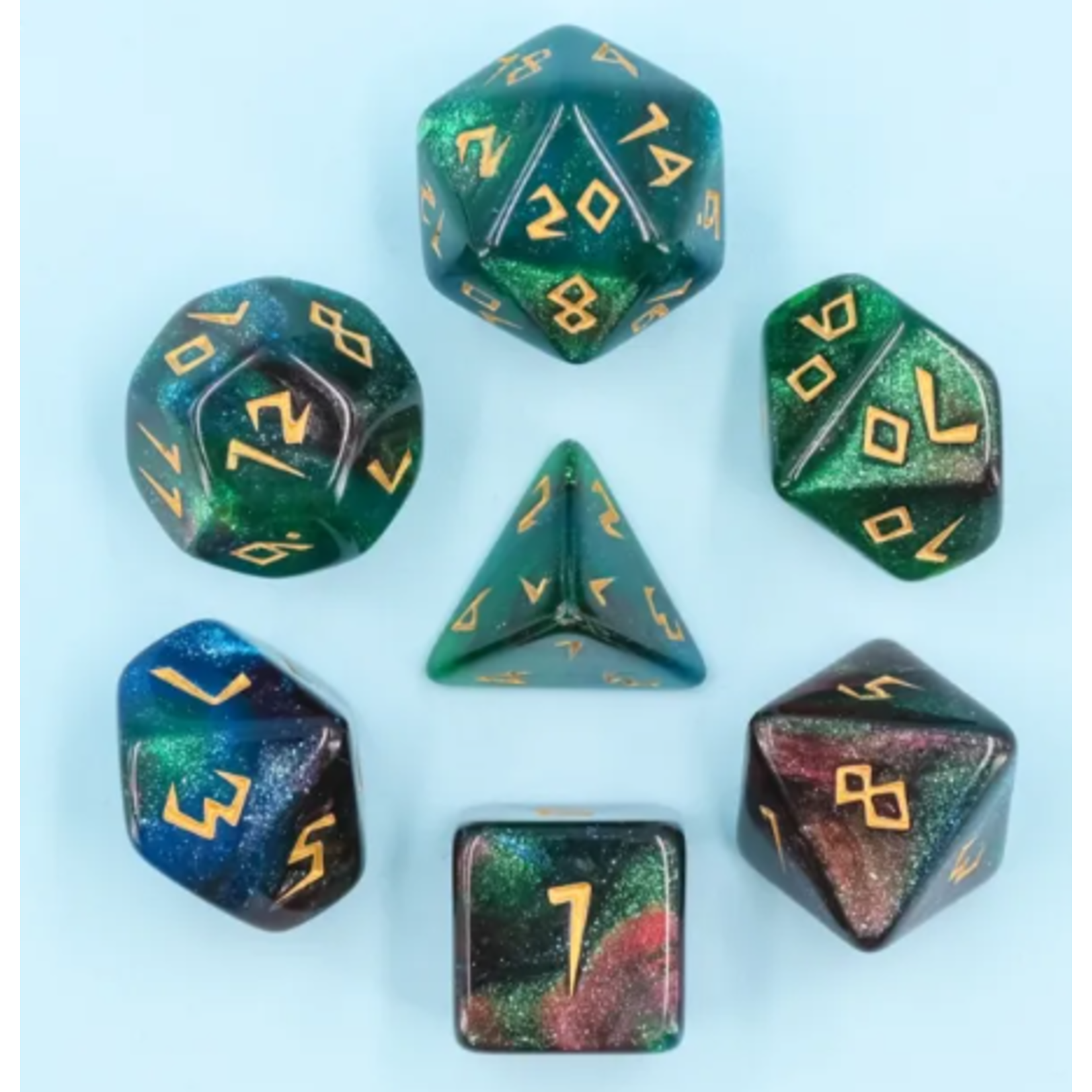 Goblin Dice Enchanted Garden Dice Set