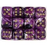 Purple Vortex 16mm D6 Block (12)