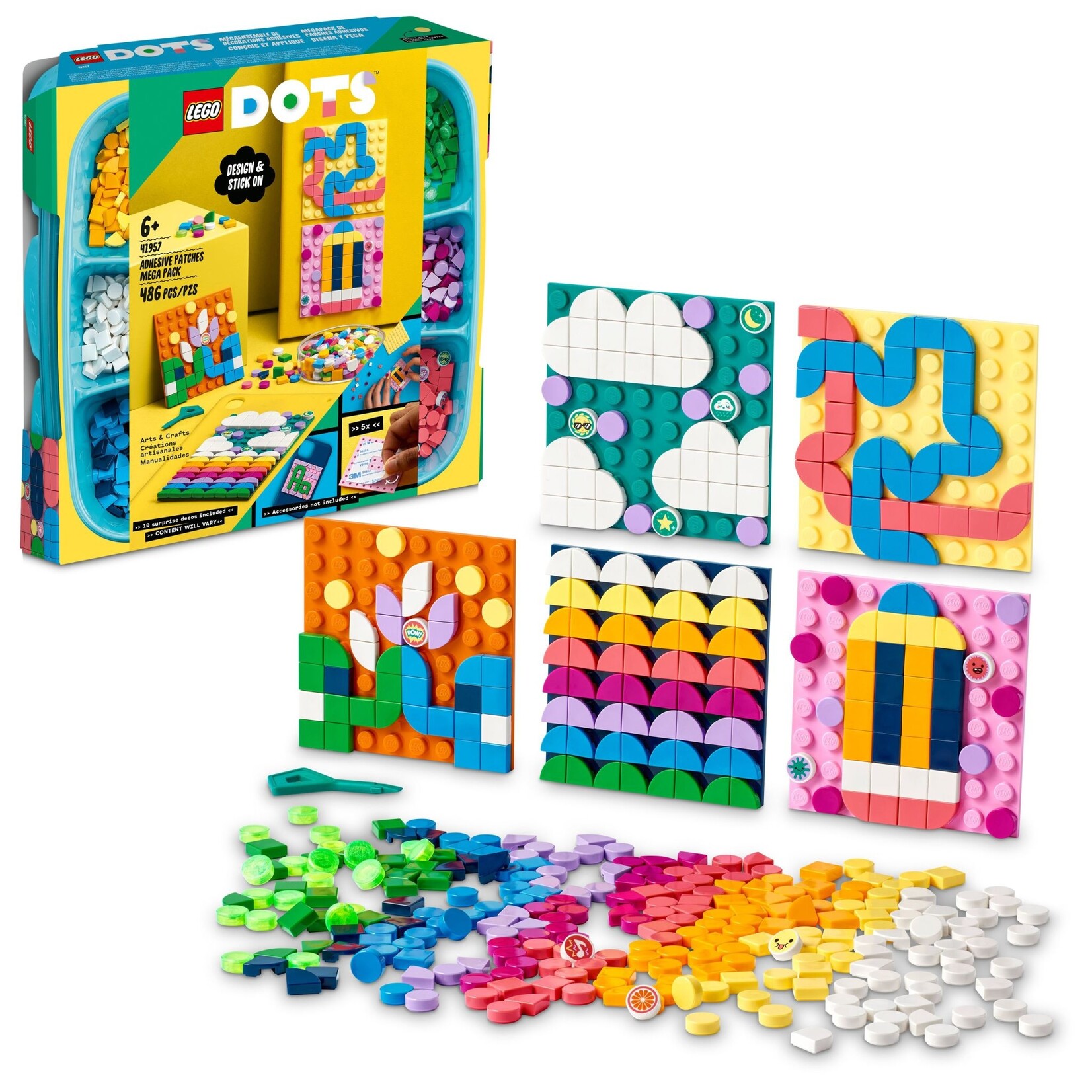 LEGO 41957 LEGO® DOTS Adhesive Patches Mega Pack