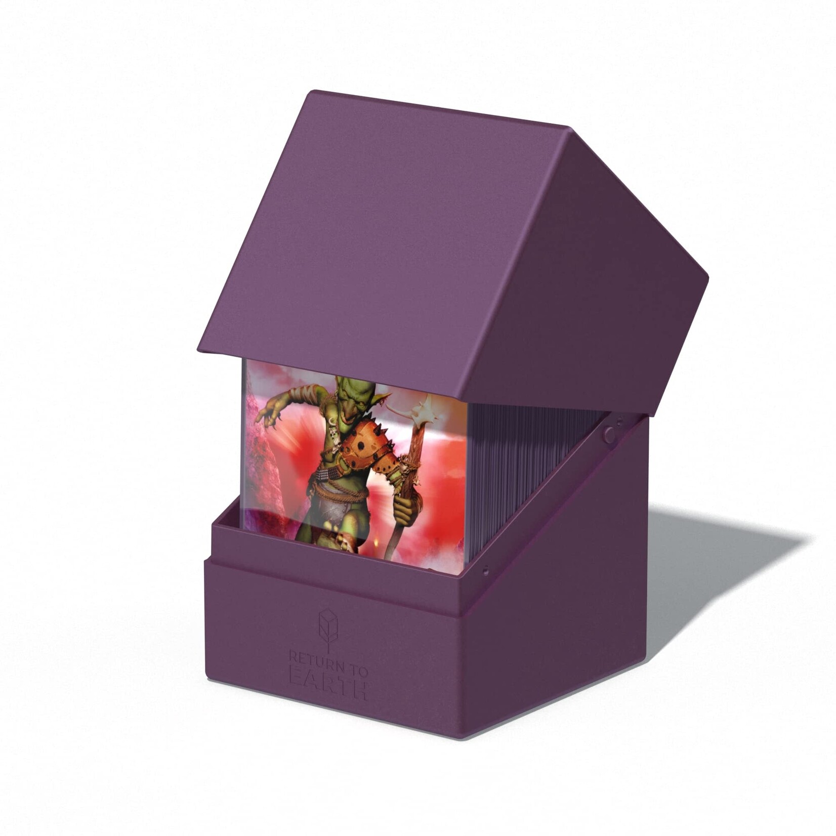 Ultimate Guard Return to Earth Boulder 100+ Purple Deck Box