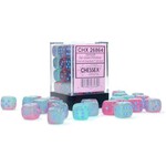 Green Pink Blue Gemini 12mm D6 Block (36)