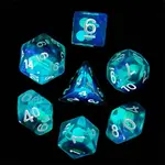 Goblin Dice Glow in the Dark Jellyfish Dice Set