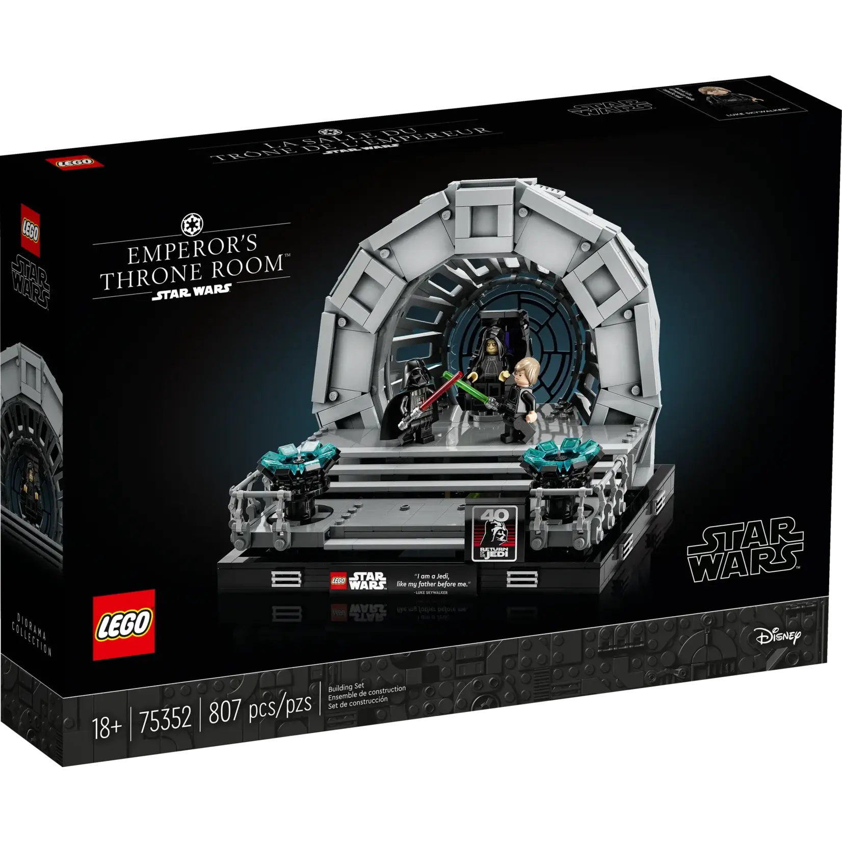 LEGO 75352 LEGO® Star Wars™ Emperor’s Throne Room™ Diorama