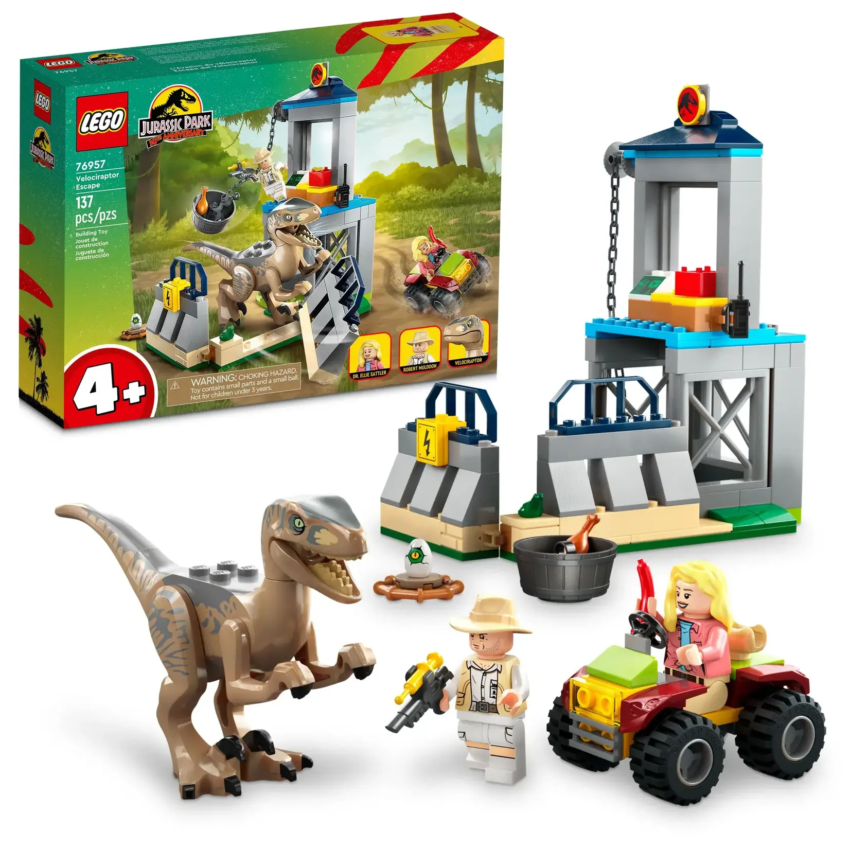 LEGO 76957 LEGO® Jurassic Park Velociraptor Escape