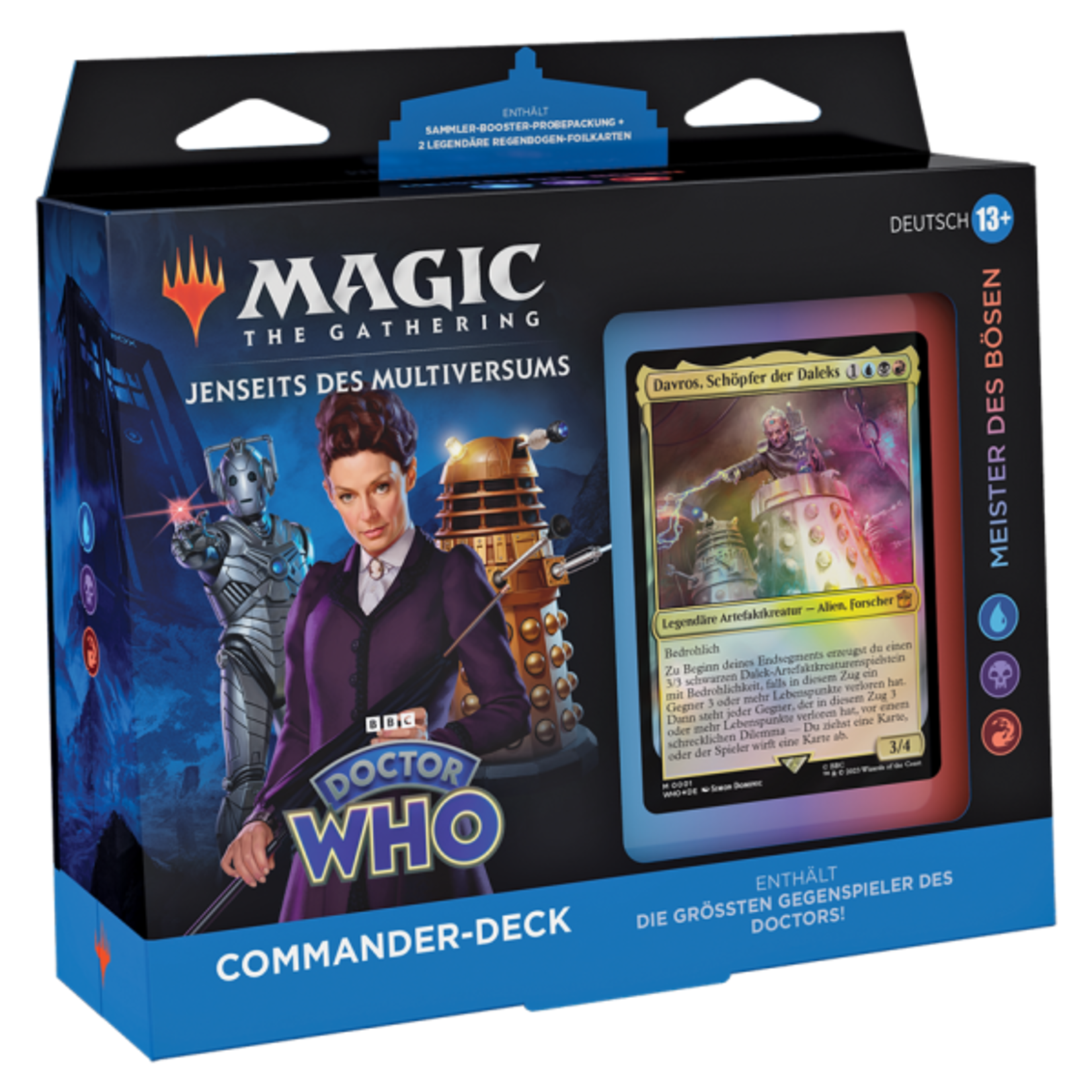 Doctor Who Masters of Evil Commander Deck