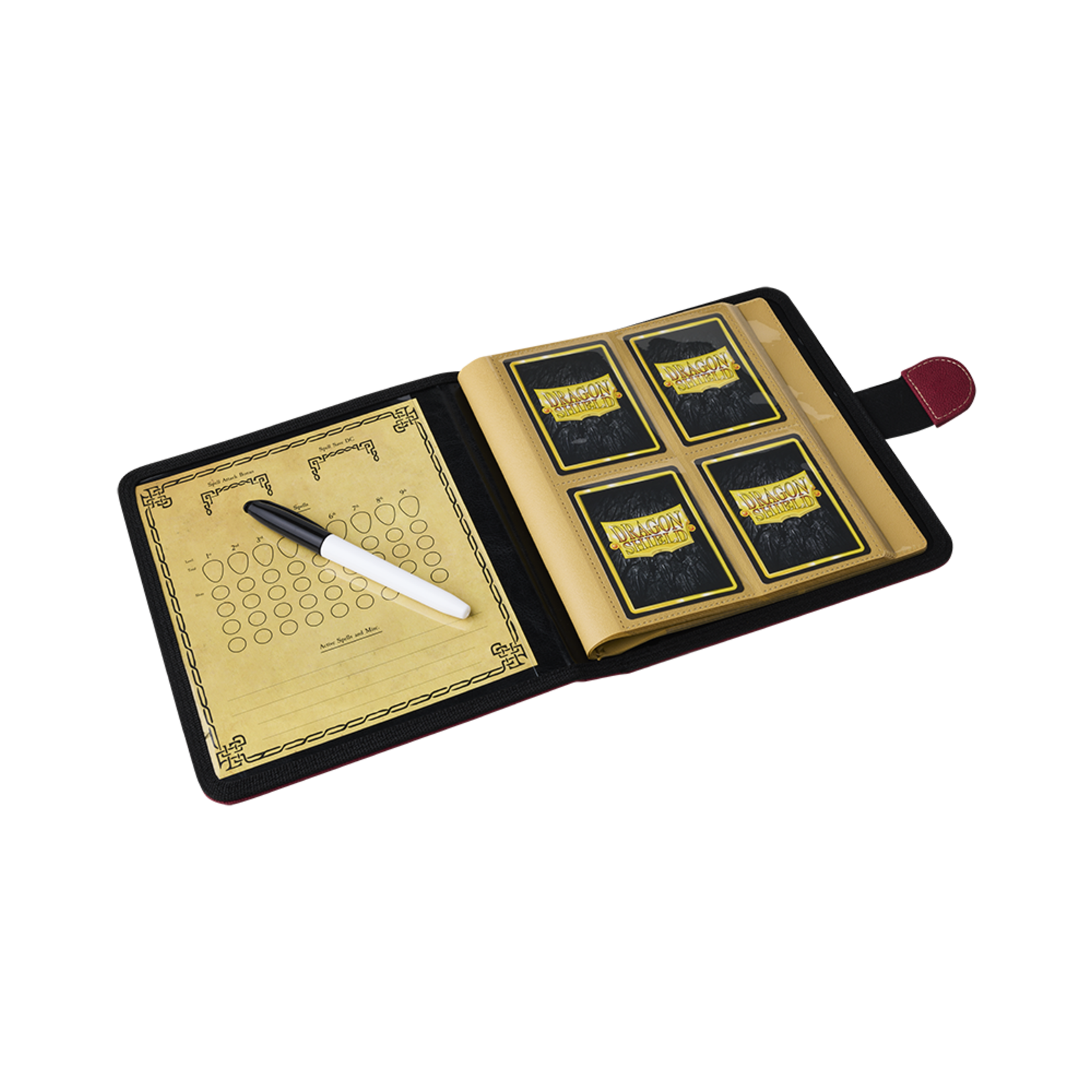 Dragon Shield Dragon Shield RPG Spell Codex Blood Red