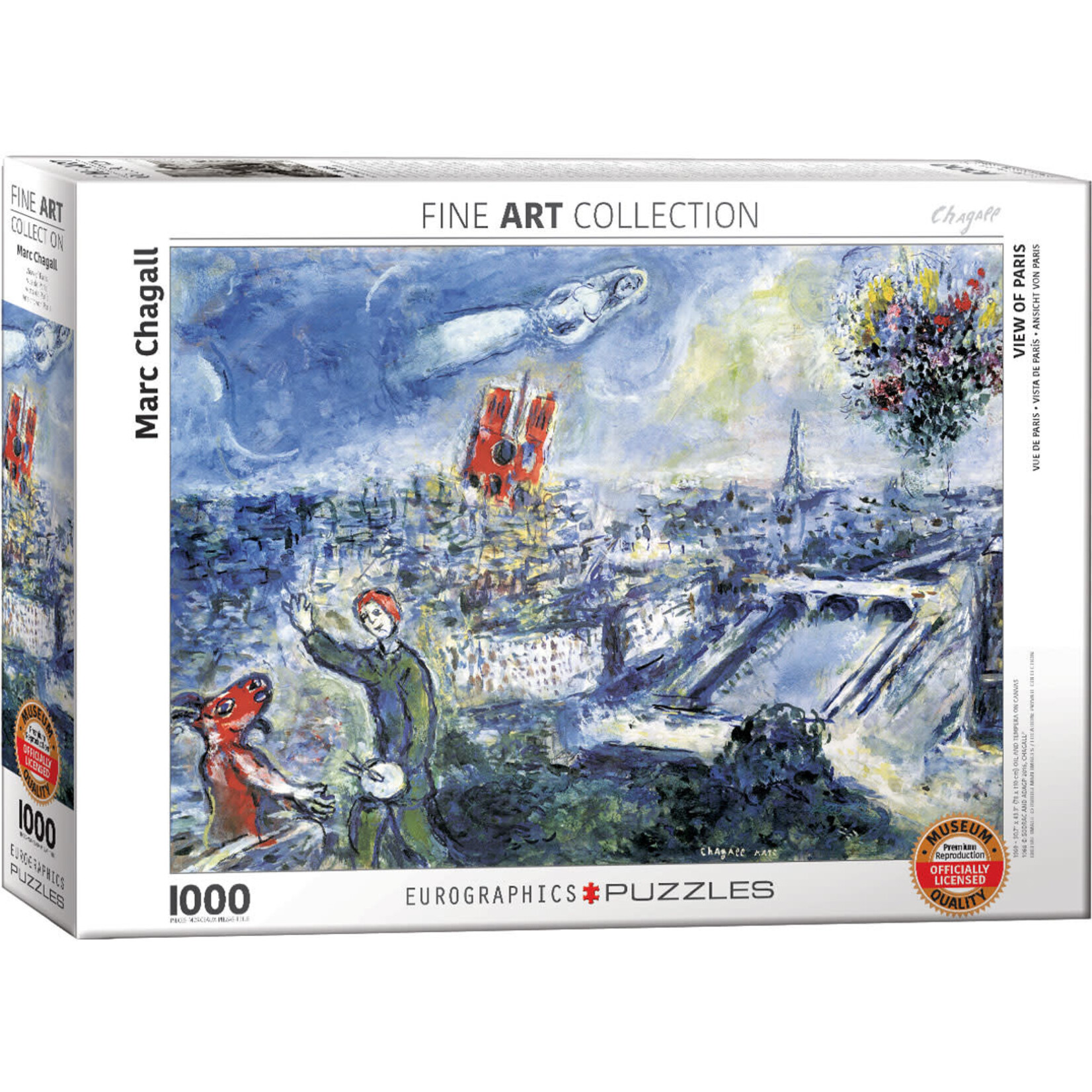 Eurographics Le Bouquet de Paris - Chagall