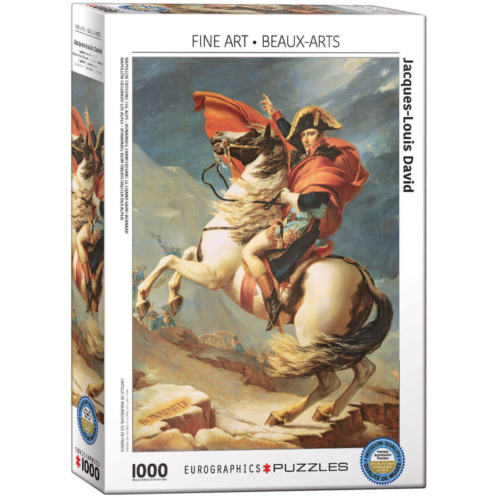 Eurographics Napoleon Crossing the Alps - David