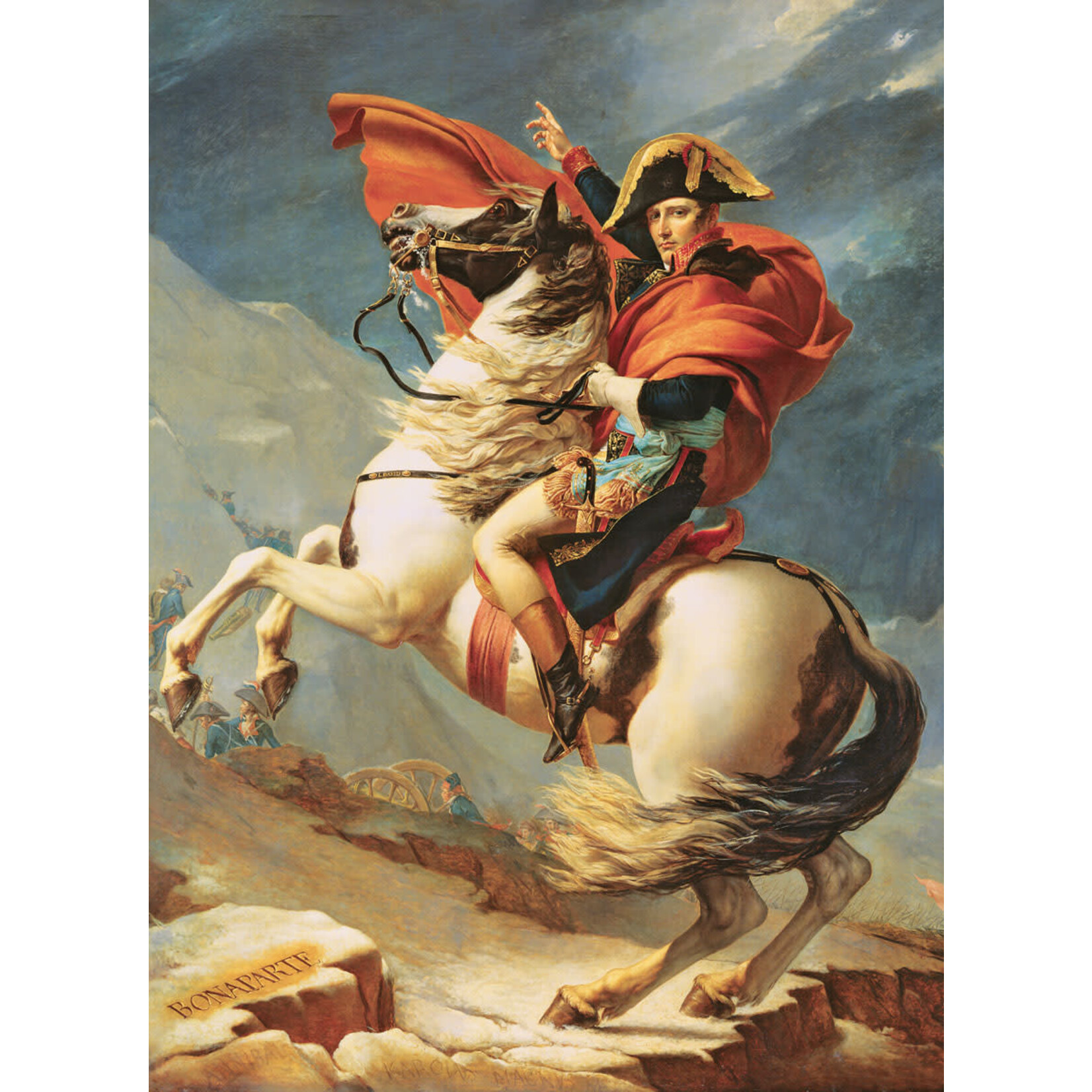 Eurographics Napoleon Crossing the Alps - David