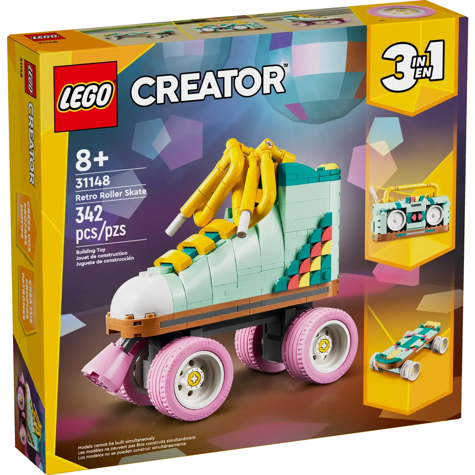 LEGO 31148 LEGO® Creator 3in1 Retro Roller Skate