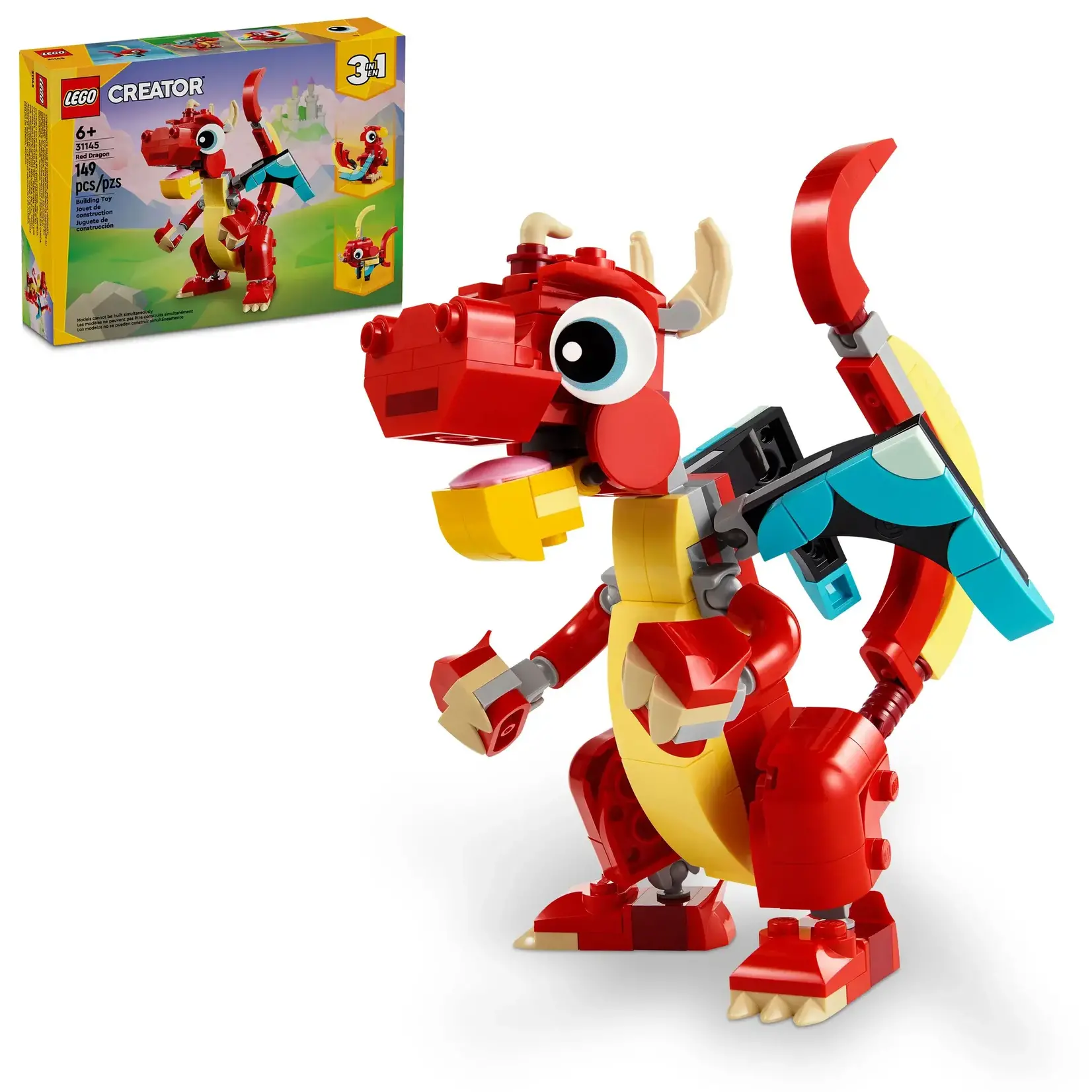 LEGO 31145 LEGO® Creator 3in1 Red Dragon