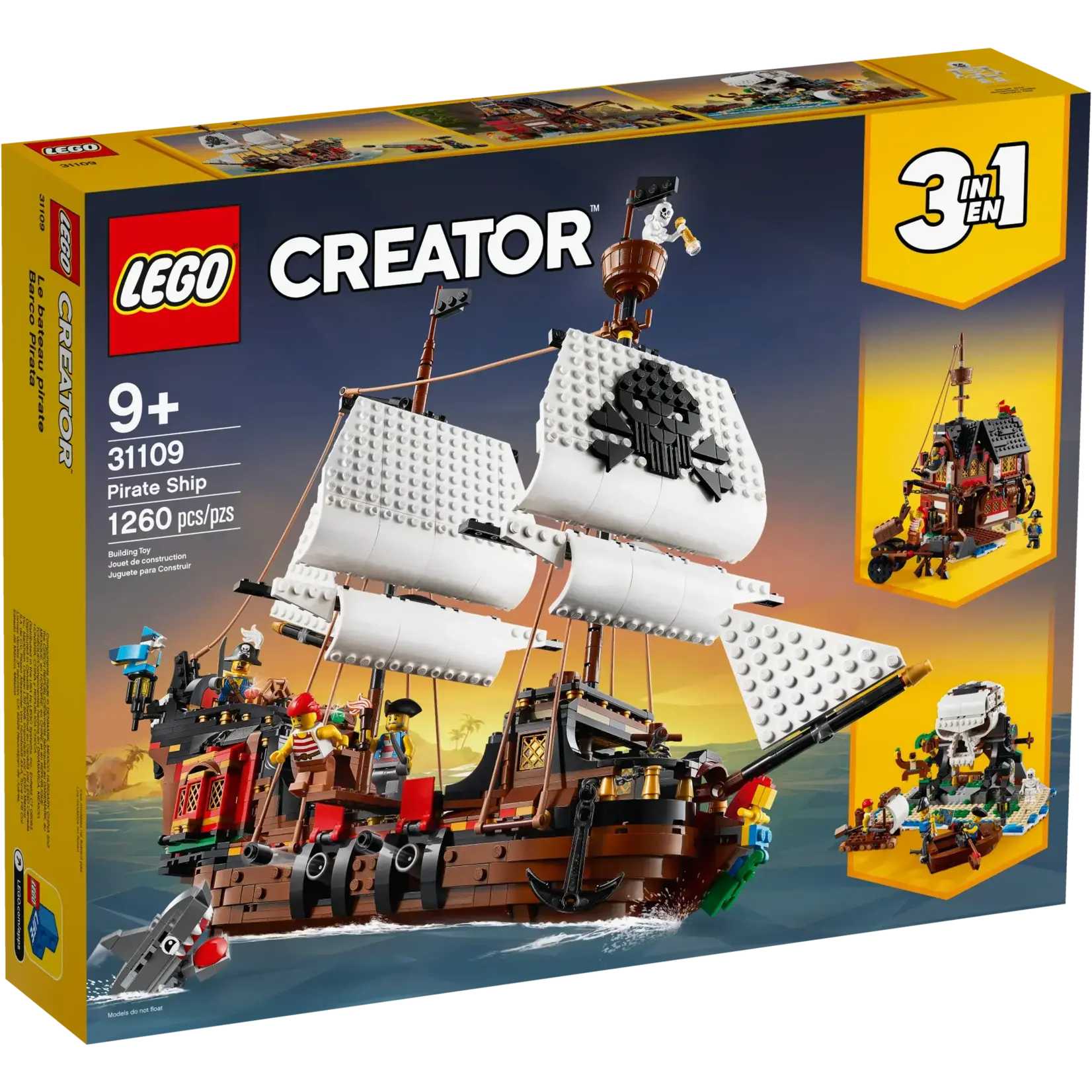 LEGO 31109 LEGO® Creator 3in1 Pirate Ship
