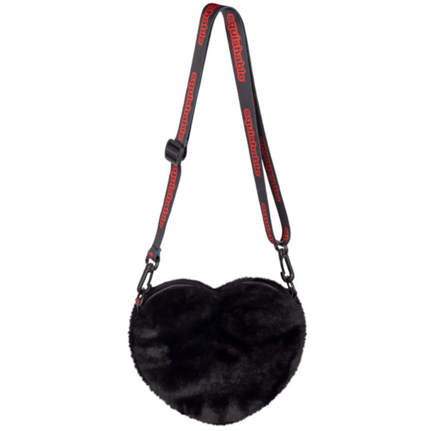 Squishable Fuzzy Candy Heart BYE Crossbody Bag Squishable