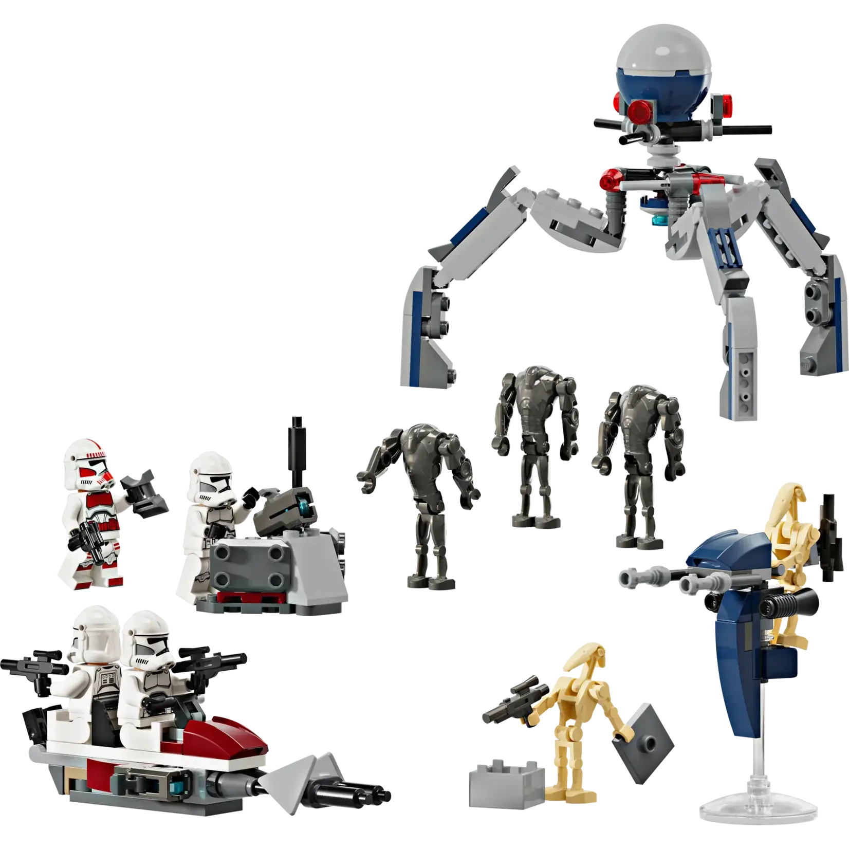 LEGO 75372 LEGO® Star Wars™ Clone Trooper™ & Battle Droid™ Battle Pack