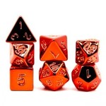 Goblin Dice Electroplated Red Dice Set