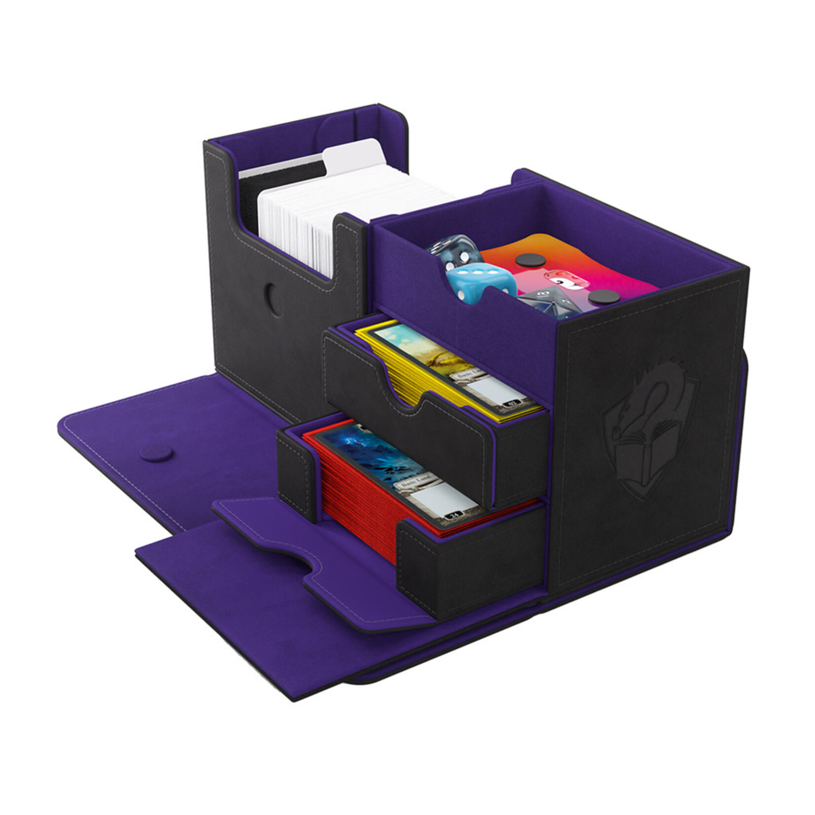 The Academic 133+ XL Black/Purple Deck Box
