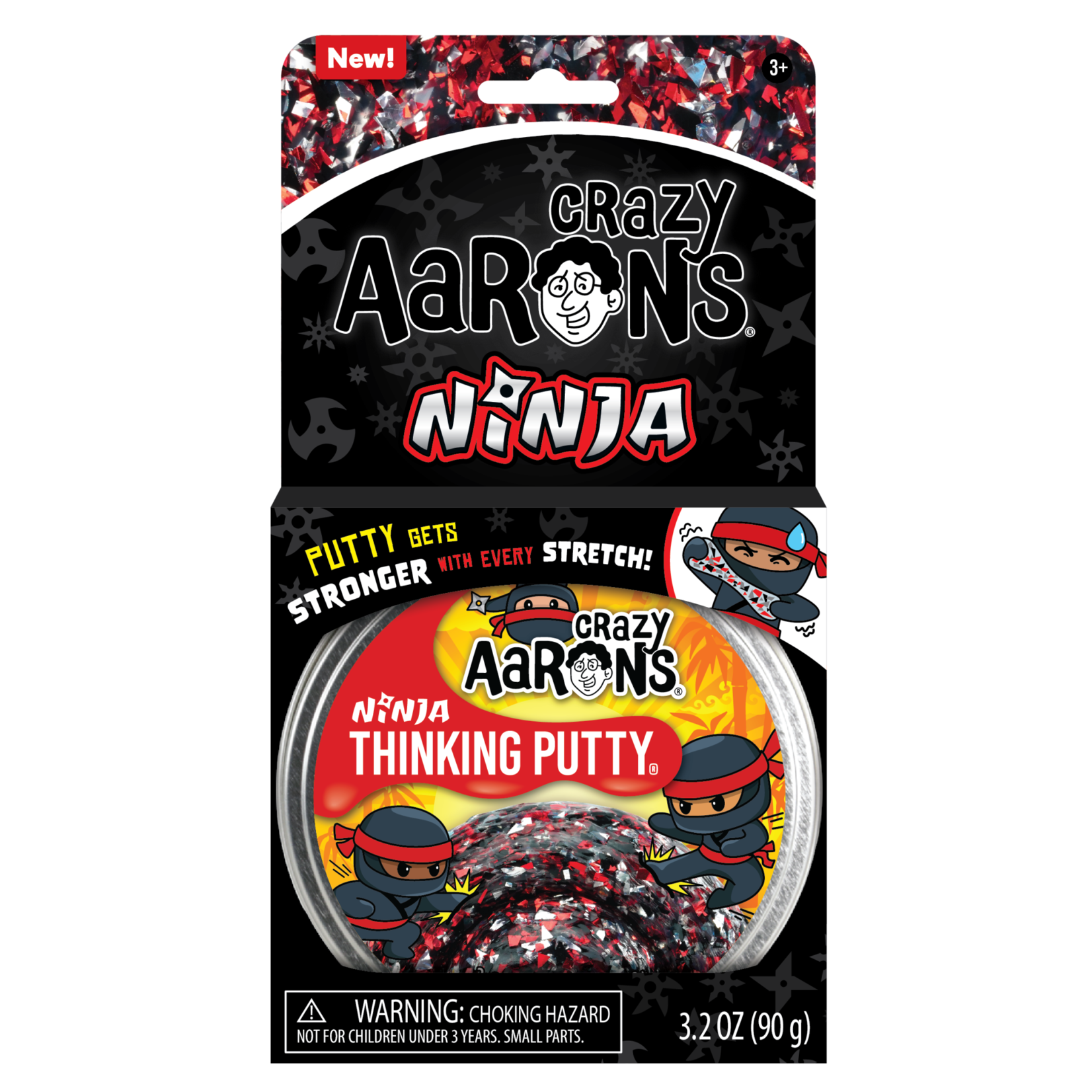 Crazy Aaron's Thinking Putty Ninja Thinking Putty