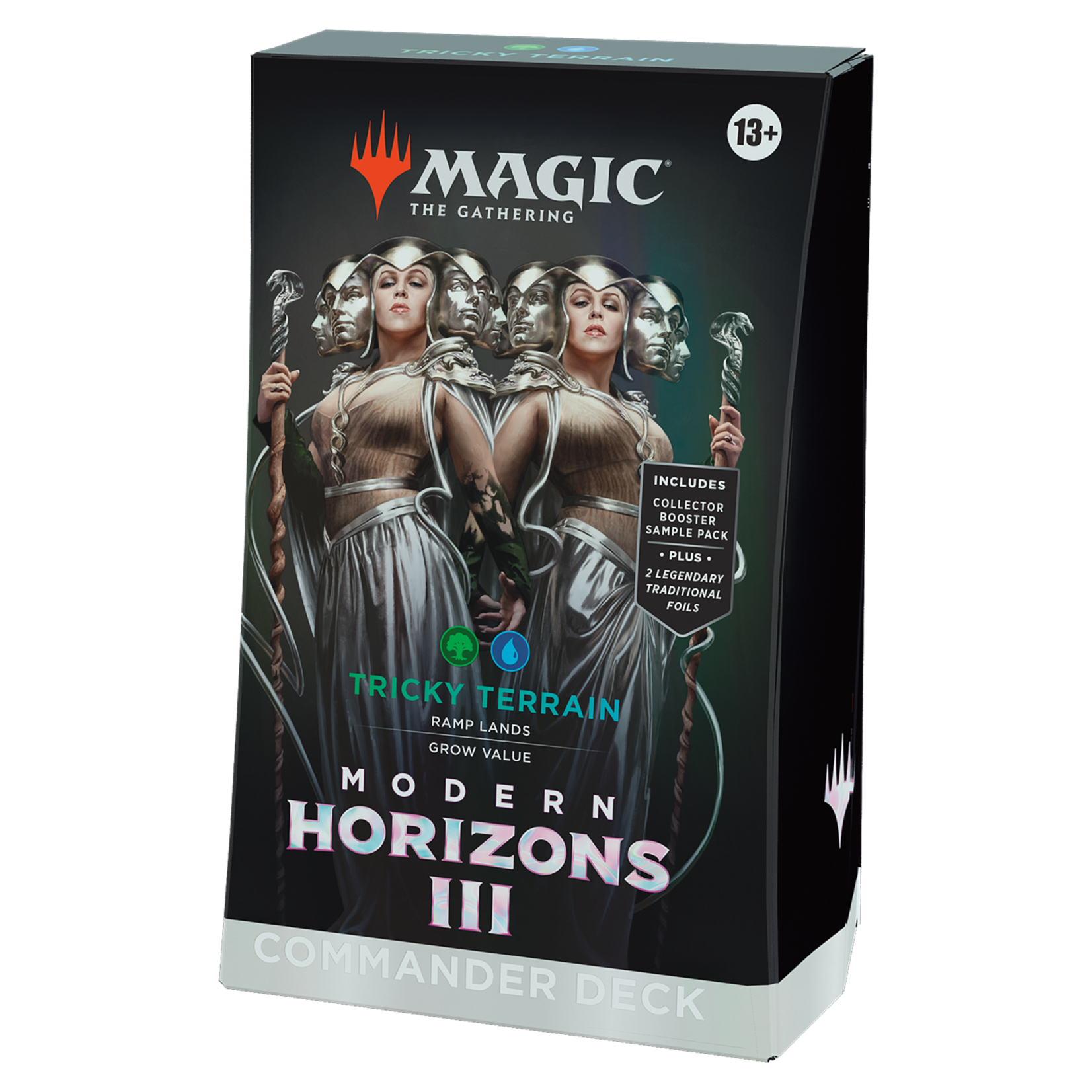 Modern Horizons 3 Commander Deck Tricky Terrain