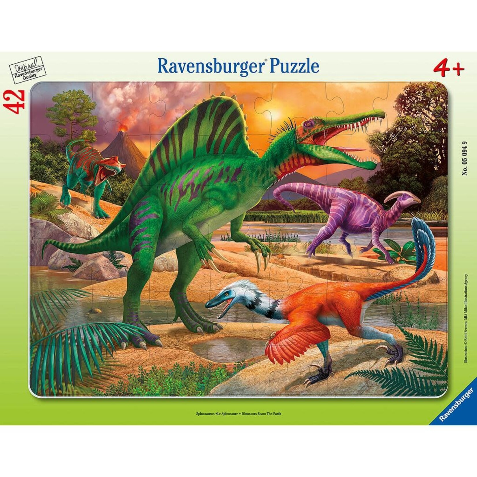 Ravensburger Dinosaurs Roam the Earth