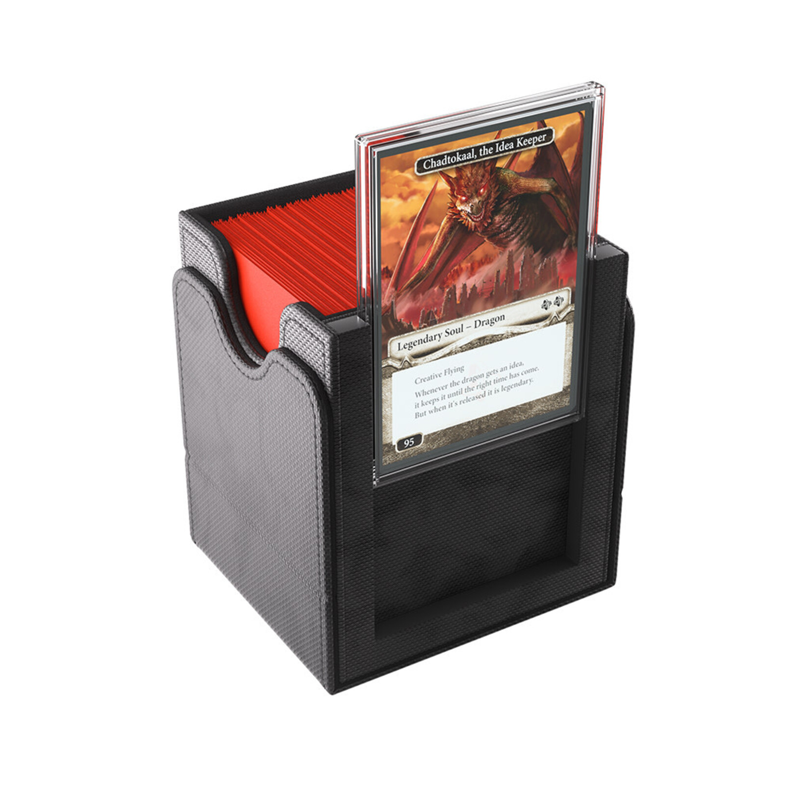 Gamegenic Squire 100+ XL Convertible Commander Deck Box Black