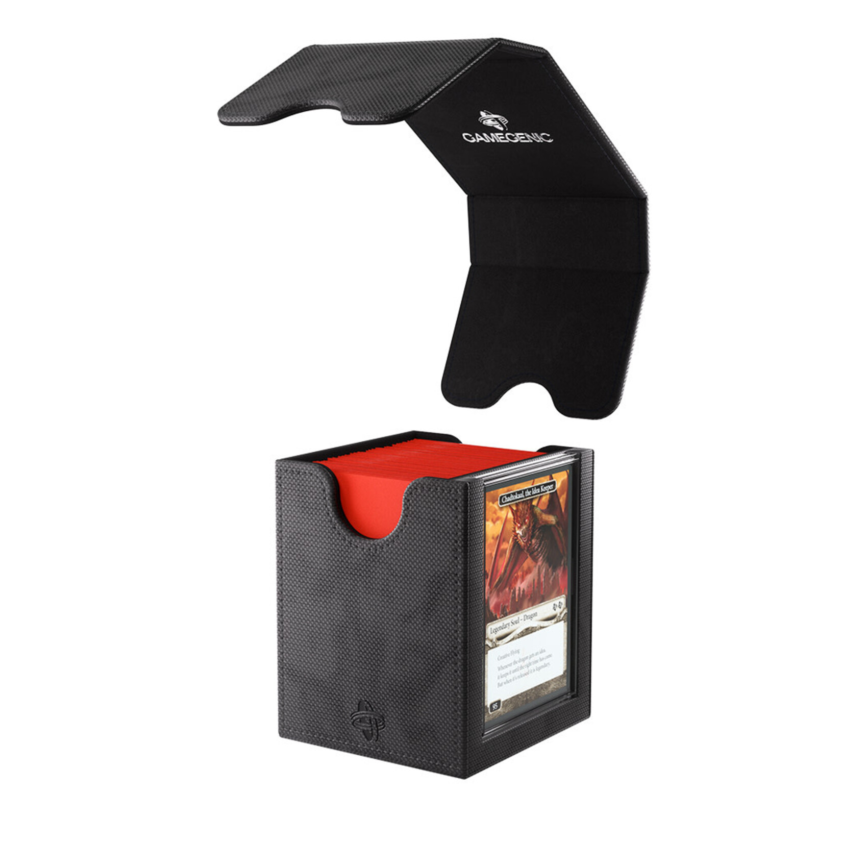 Gamegenic Squire 100+ XL Convertible Commander Deck Box Black