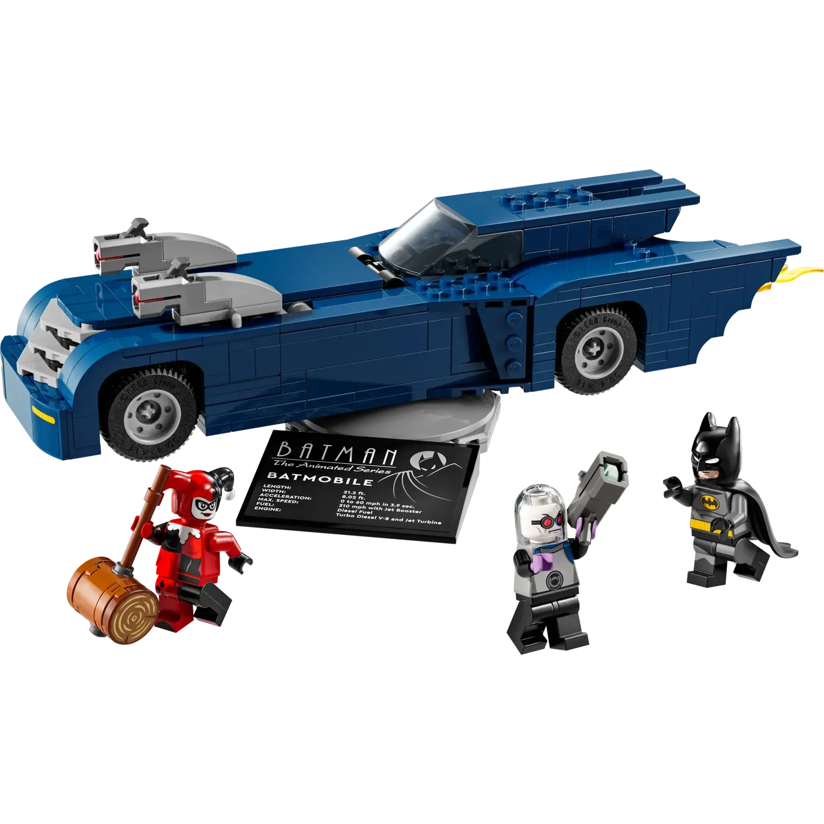 LEGO 76274 LEGO® DC Batman™ Batman with the Batmobile™ vs. Harley Quinn™ & Mr. Freeze™