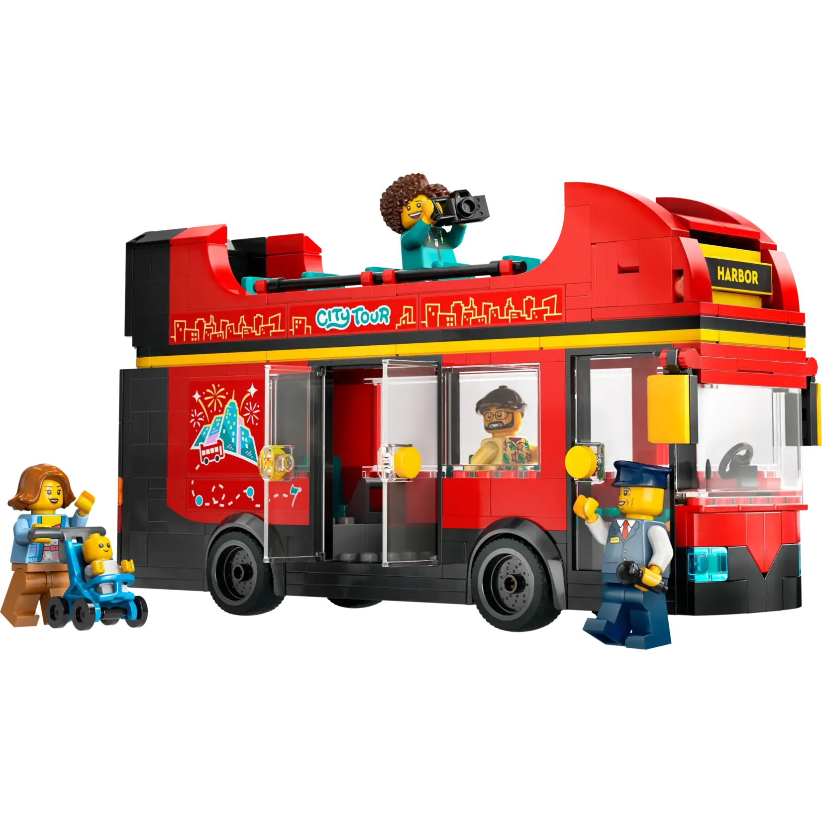 LEGO 60407 LEGO® City Red Double-Decker Sightseeing Bus