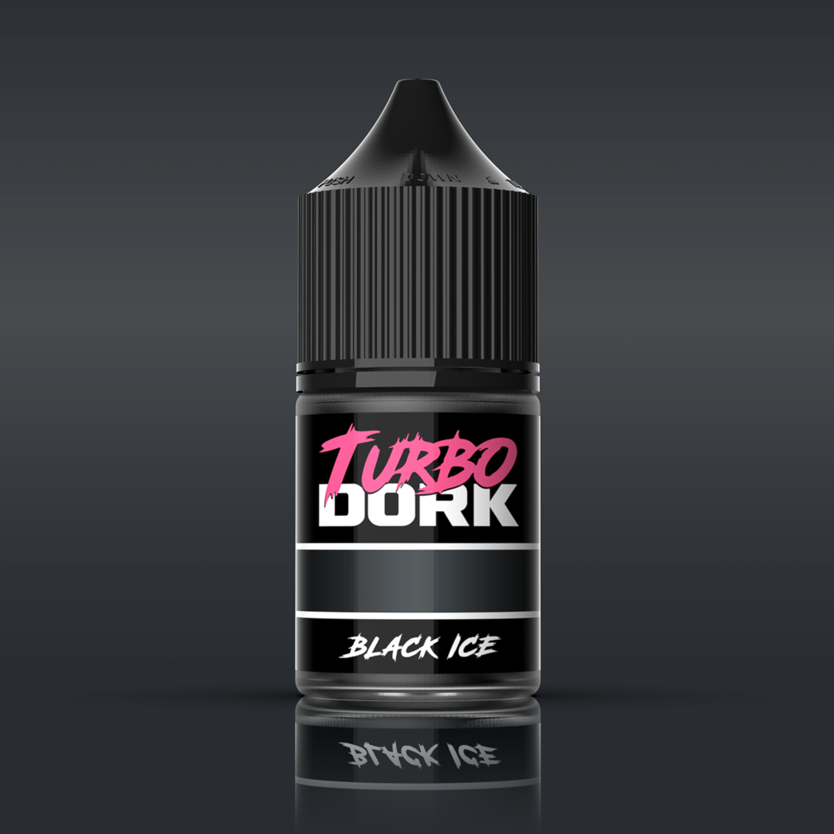 Turbo Dork Black ICE Metallic Acrylic Paint 22ml