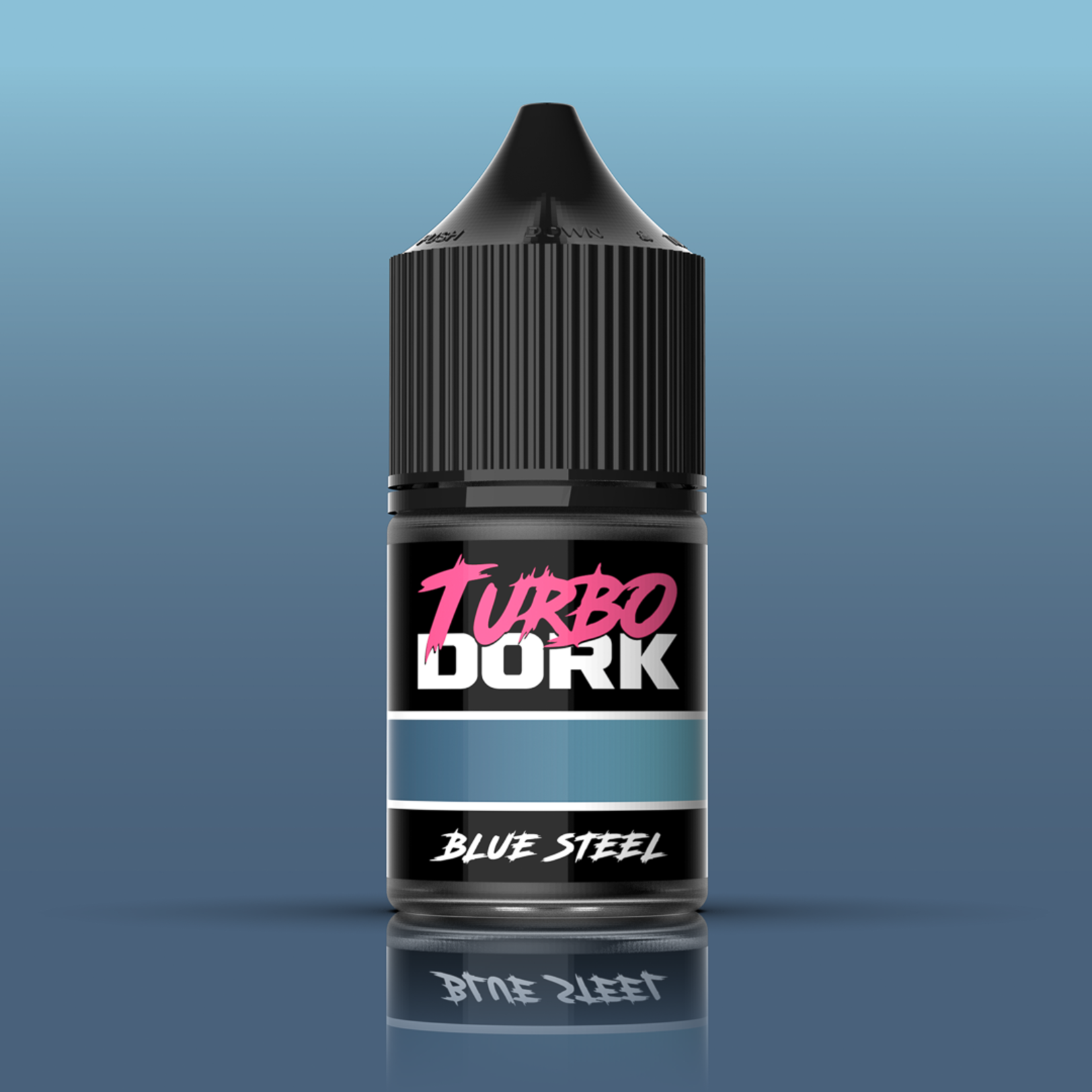 Turbo Dork Blue Steel Metallic Acrylic Paint 22ml