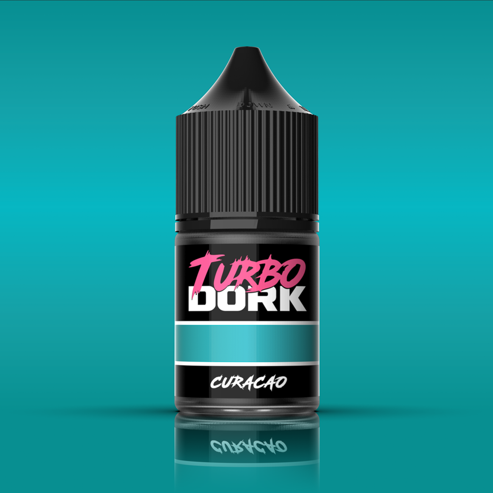 Turbo Dork Curacao Metallic Acrylic Paint 22ml