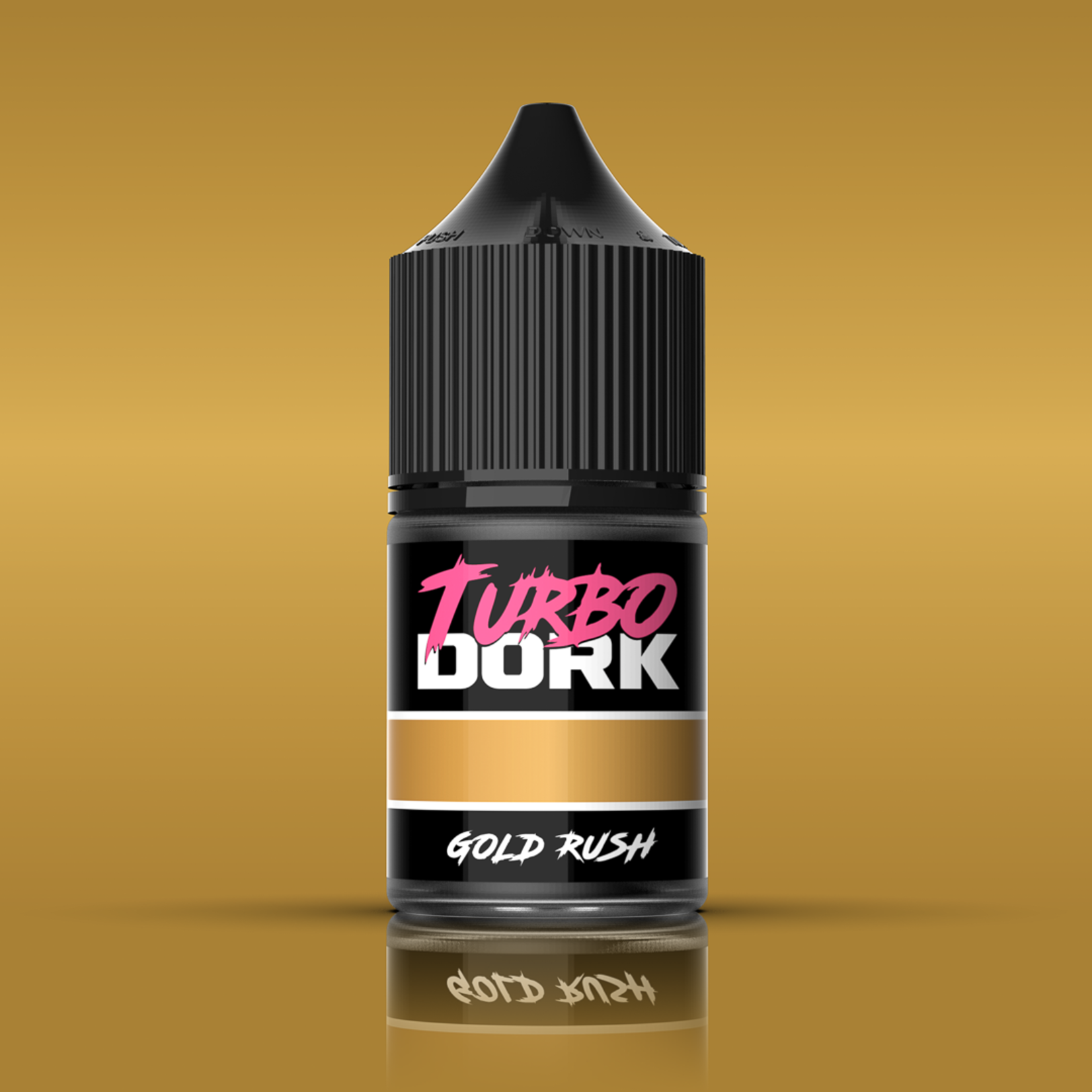 Turbo Dork Gold Rush Metallic Acrylic Paint 22ml