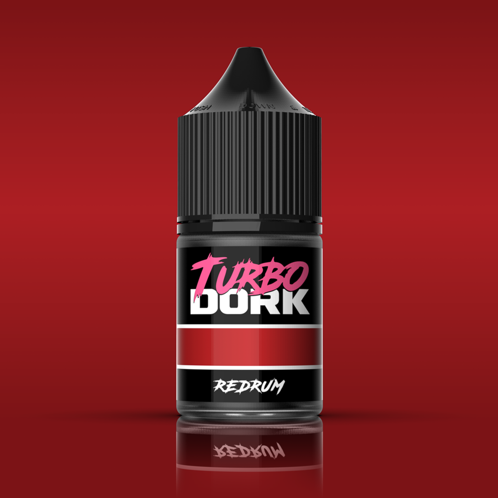 Turbo Dork Redrum Metallic Acrylic Paint 22ml