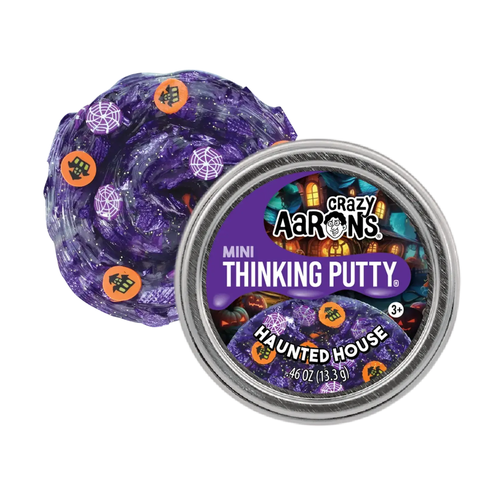 Crazy Aaron's Thinking Putty Mini Haunted House Thinking Putty