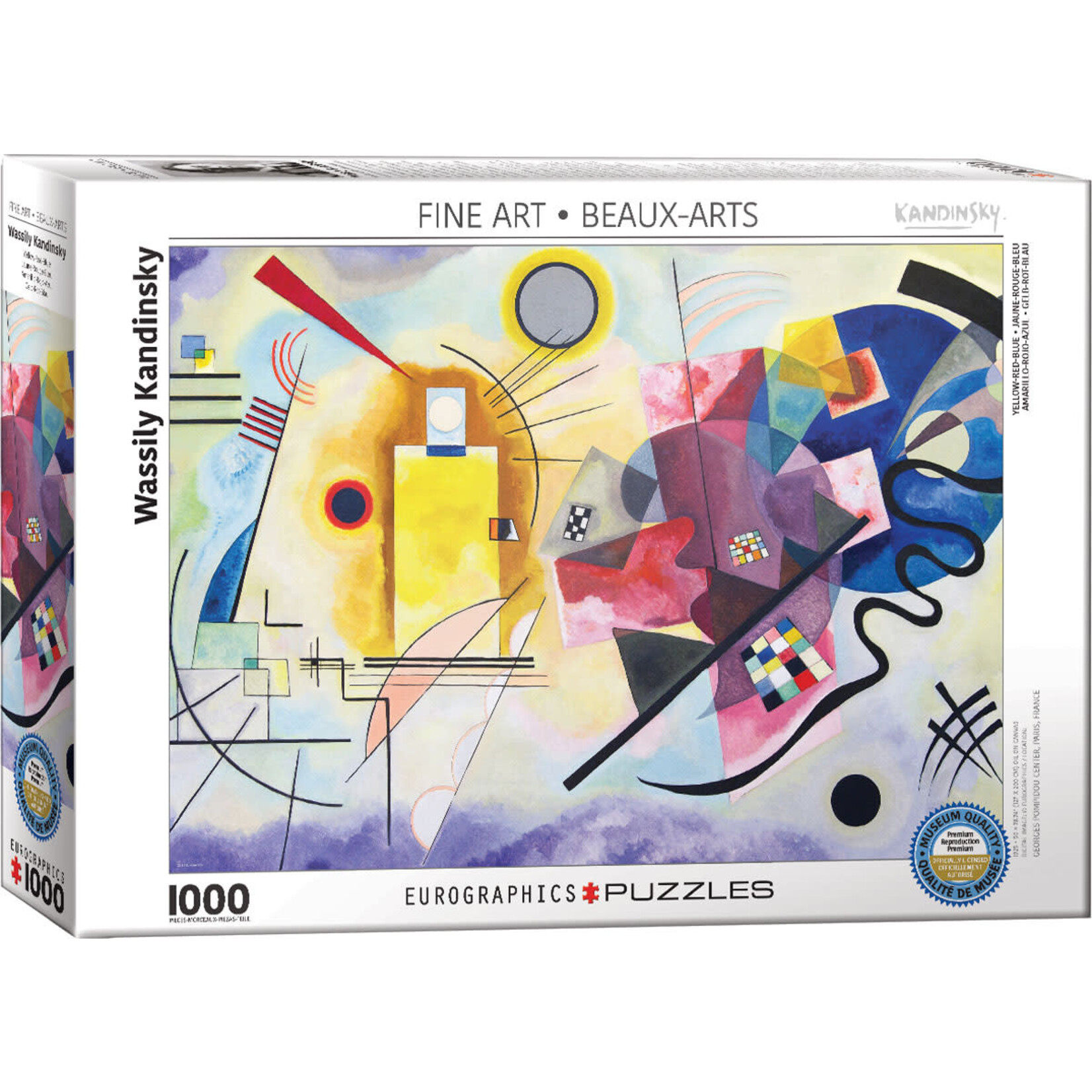 Eurographics Yellow-Red-Blue - Kandinsky