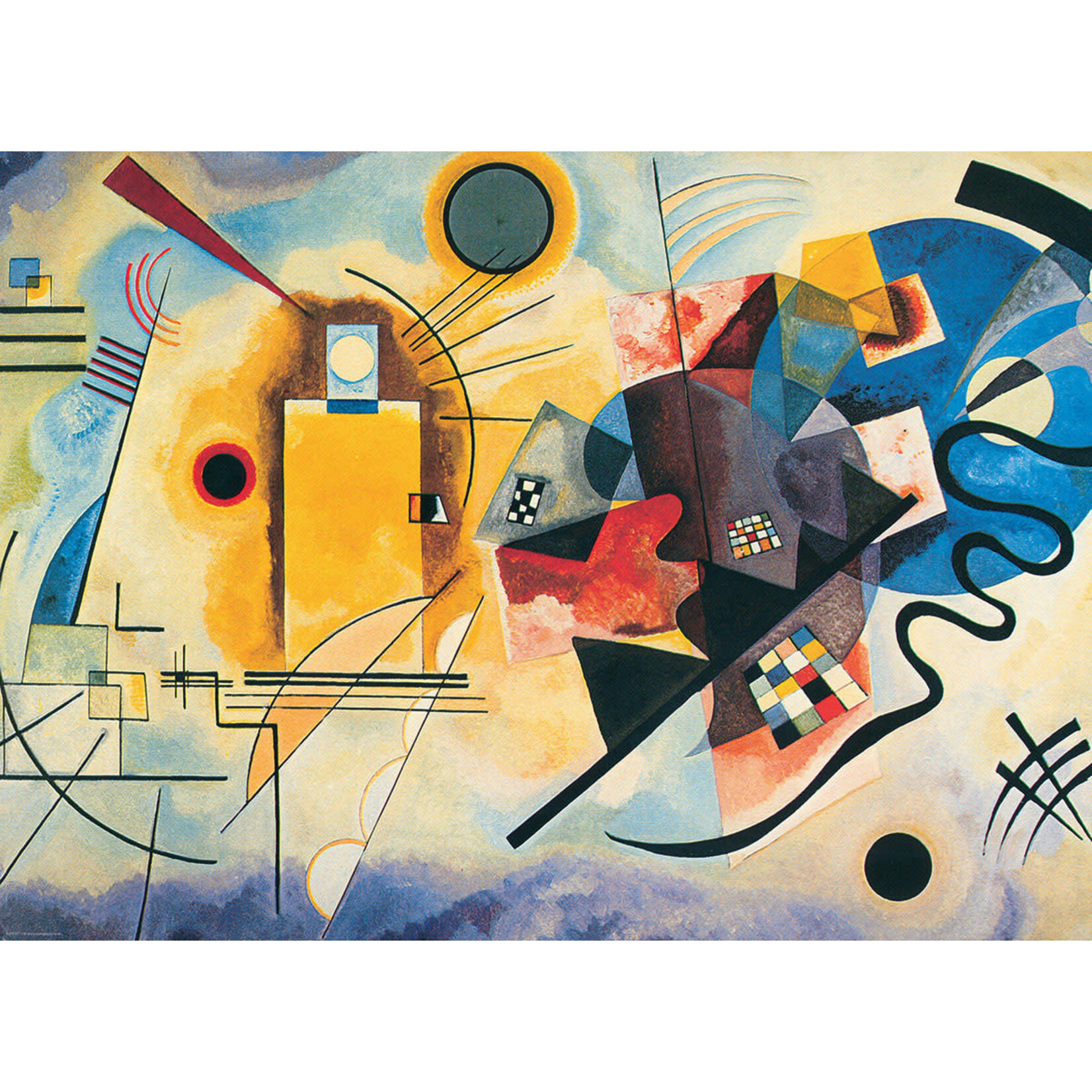 Eurographics Yellow-Red-Blue - Kandinsky